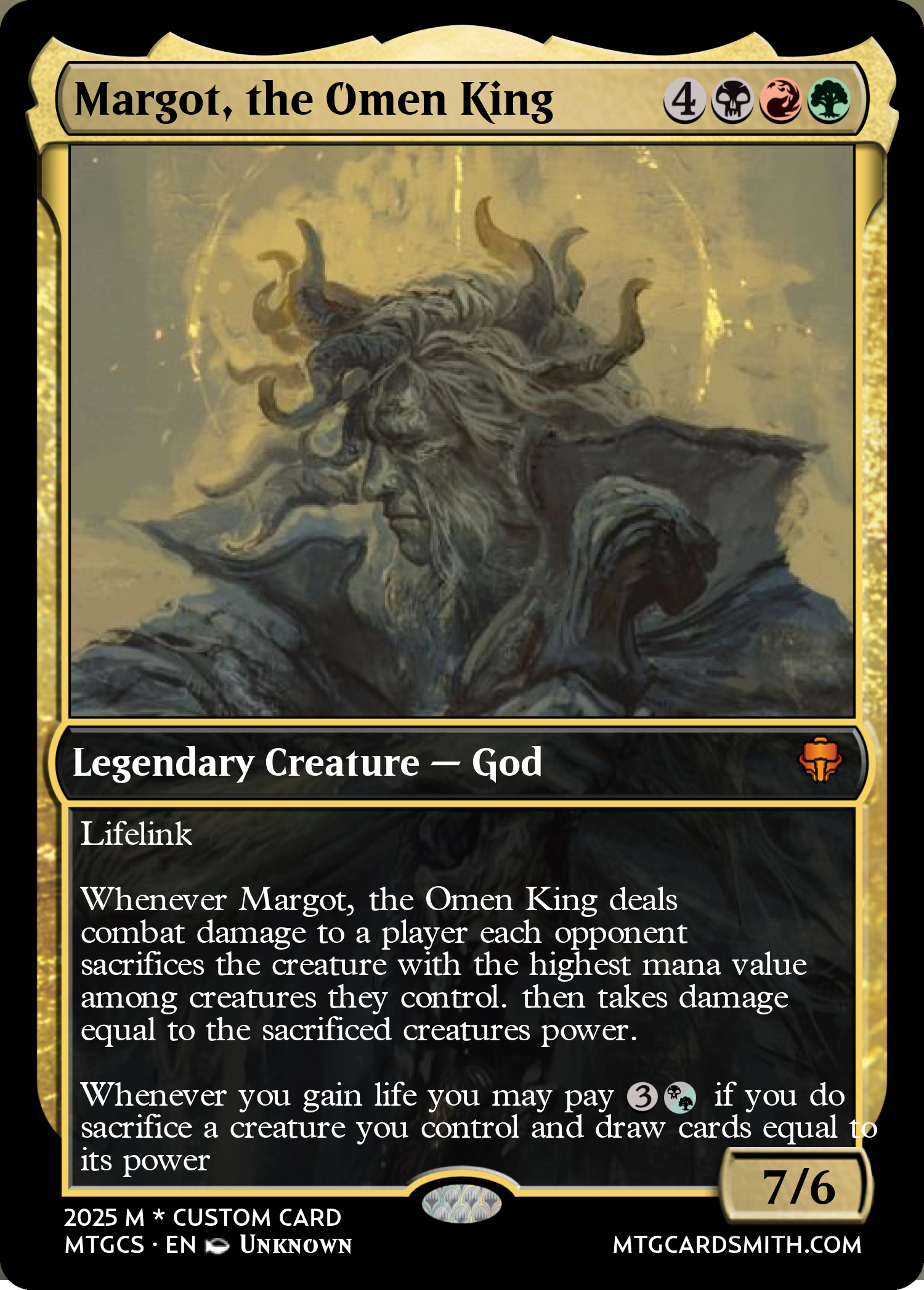 Margot, the Omen King