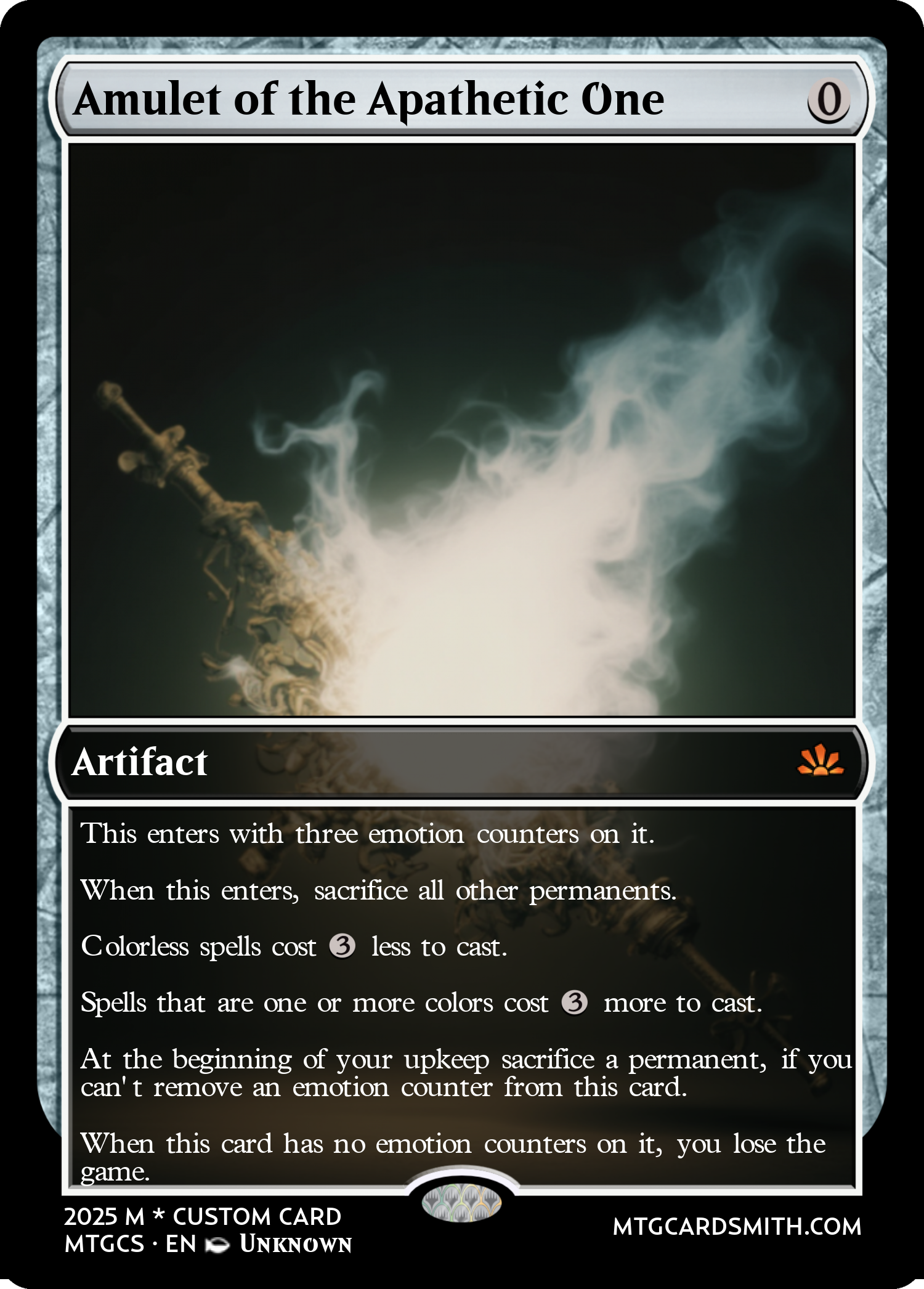 Amulet of the Apathetic One