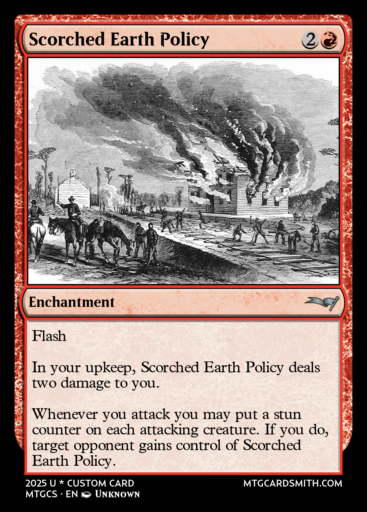 Scorched Earth Policy