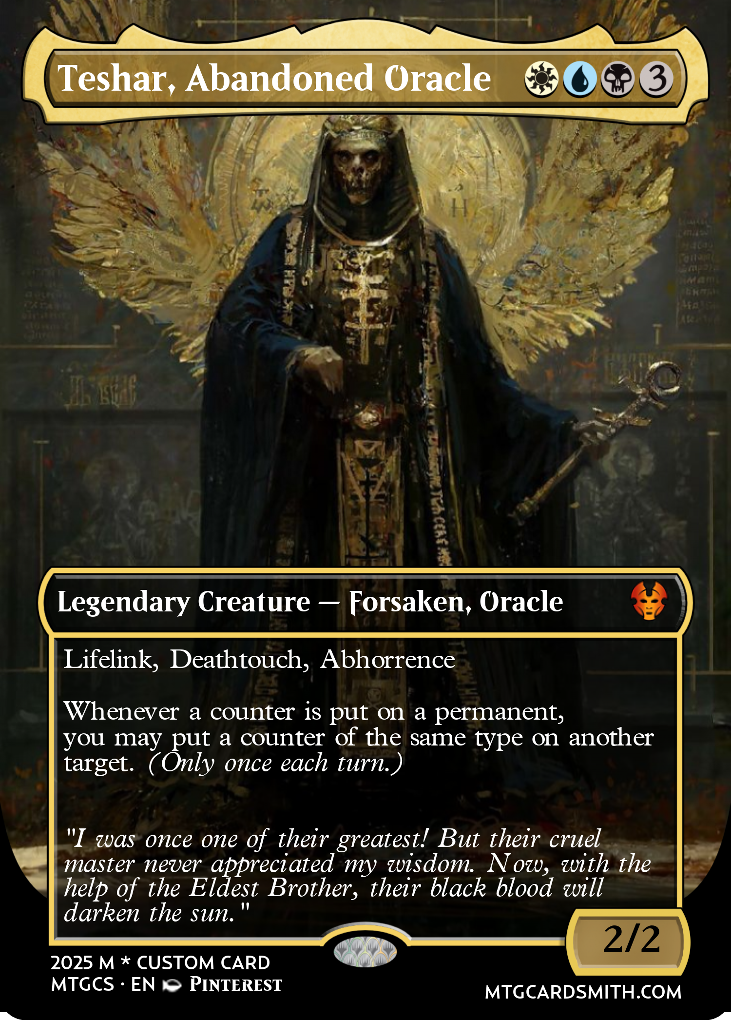 Teshar, Abandoned Oracle