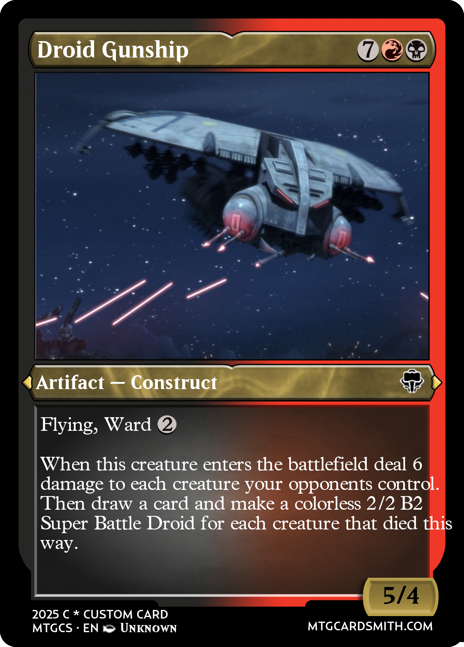 Droid Gunship