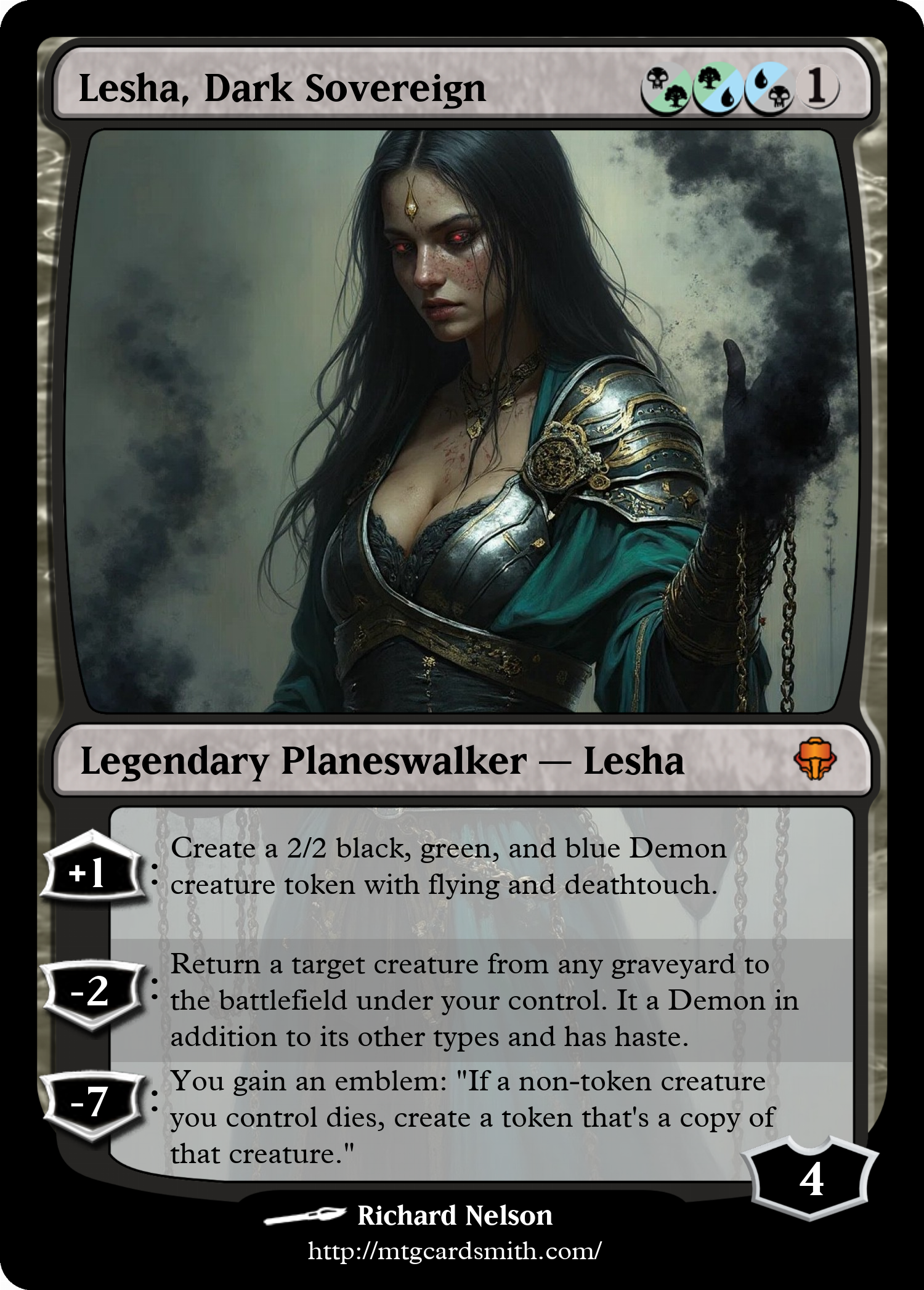 Lesha, Dark Sovereign