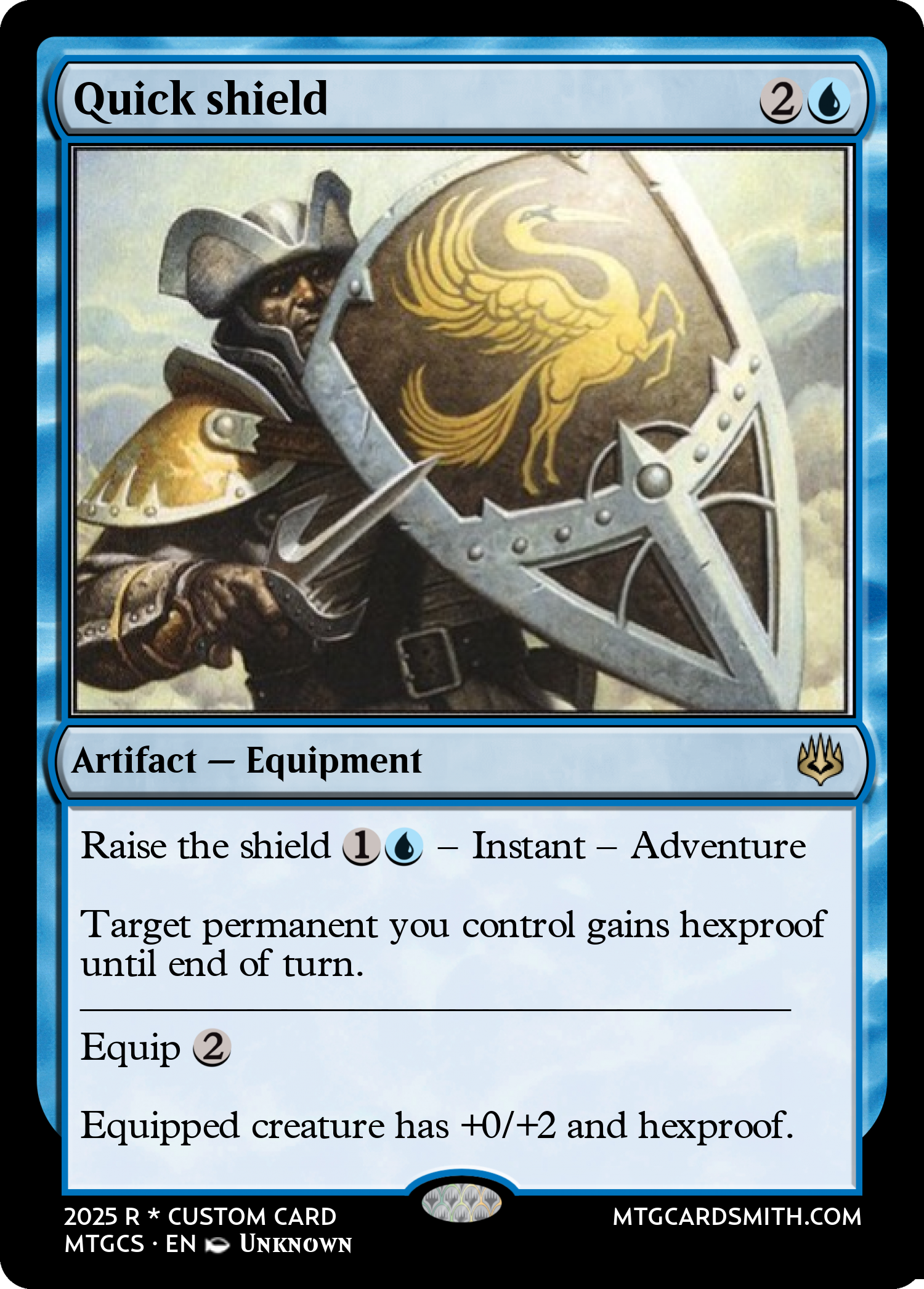 Quick shield