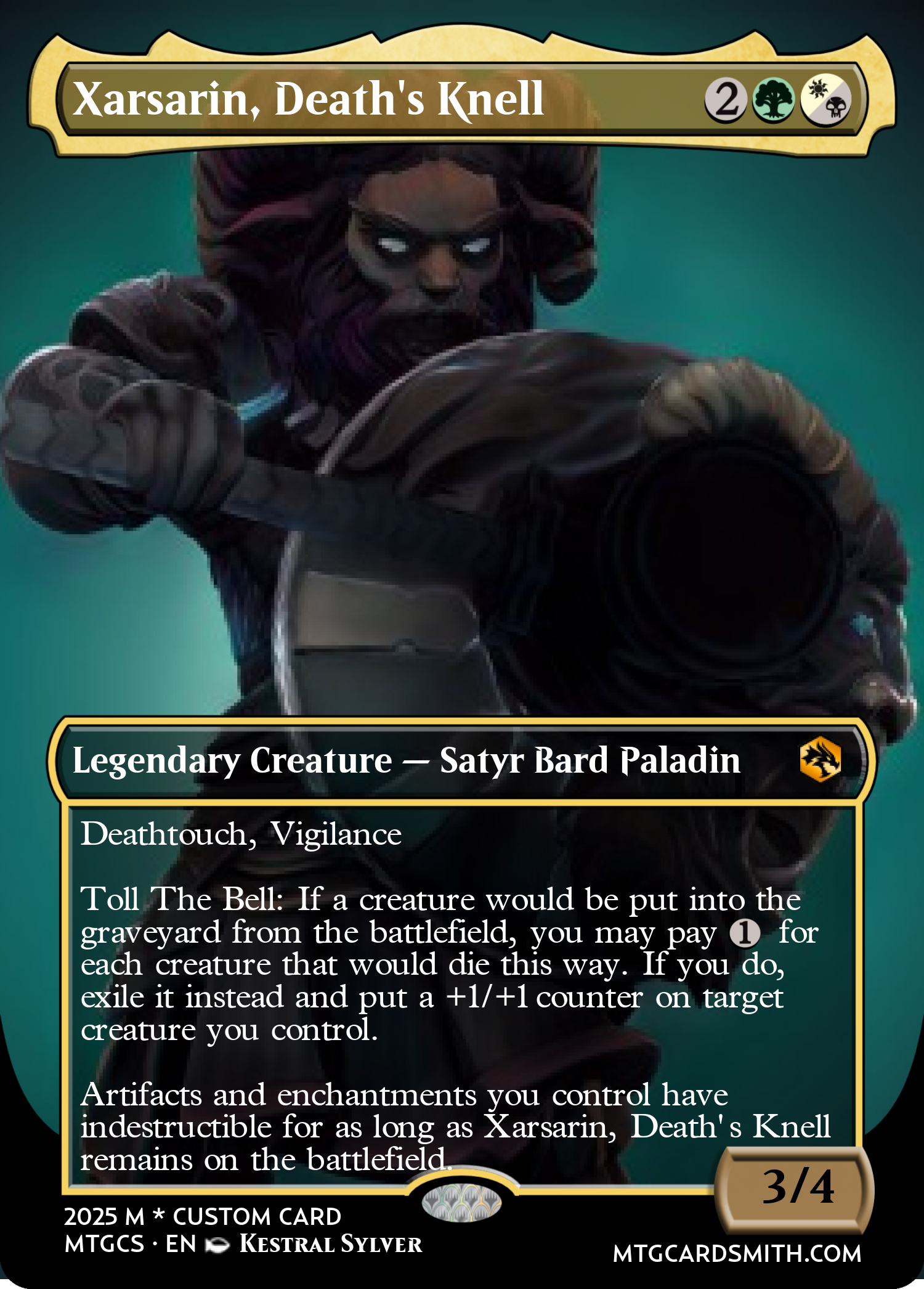 Xarsarin, Death's Knell