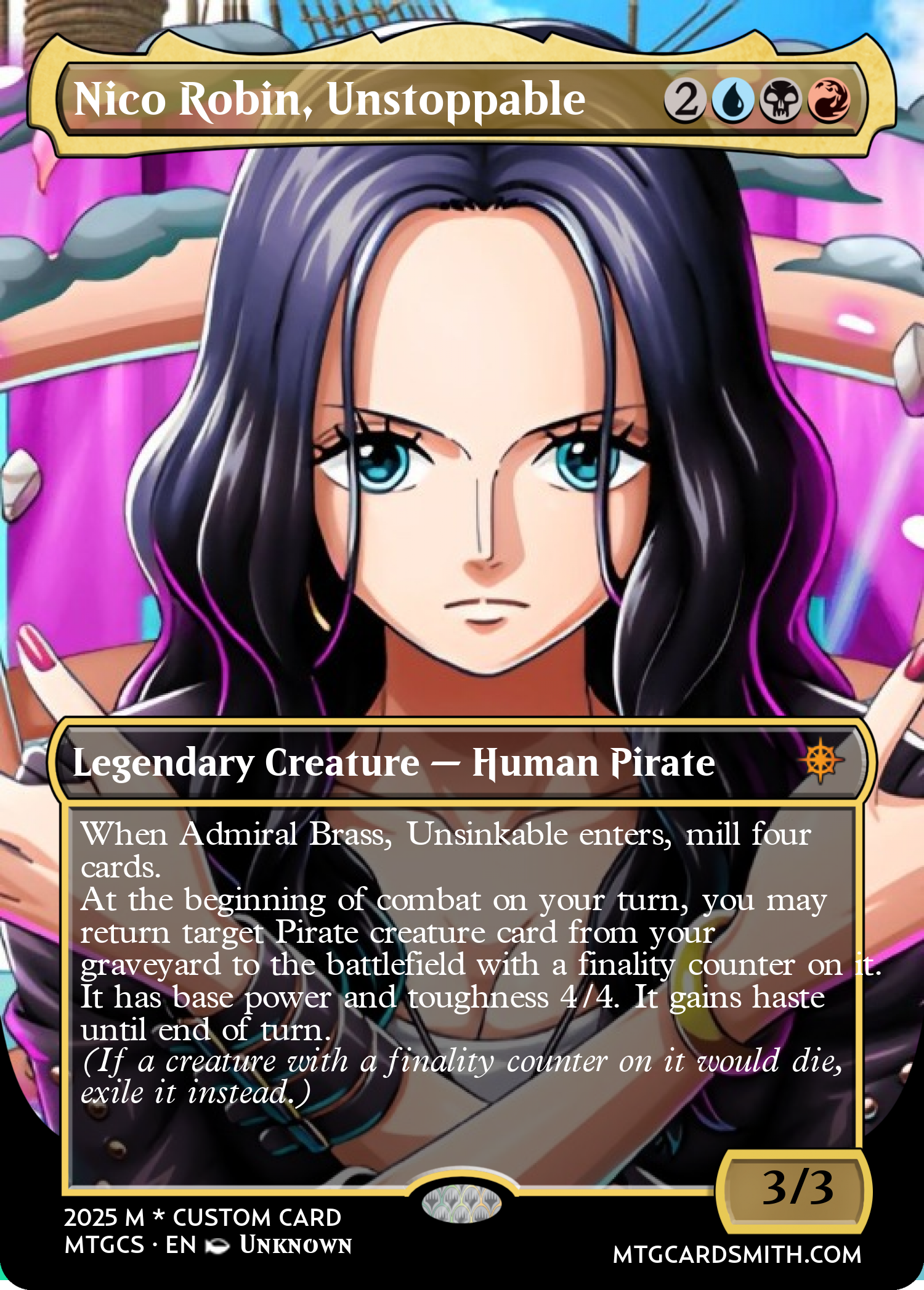 Nico Robin, Unstoppable