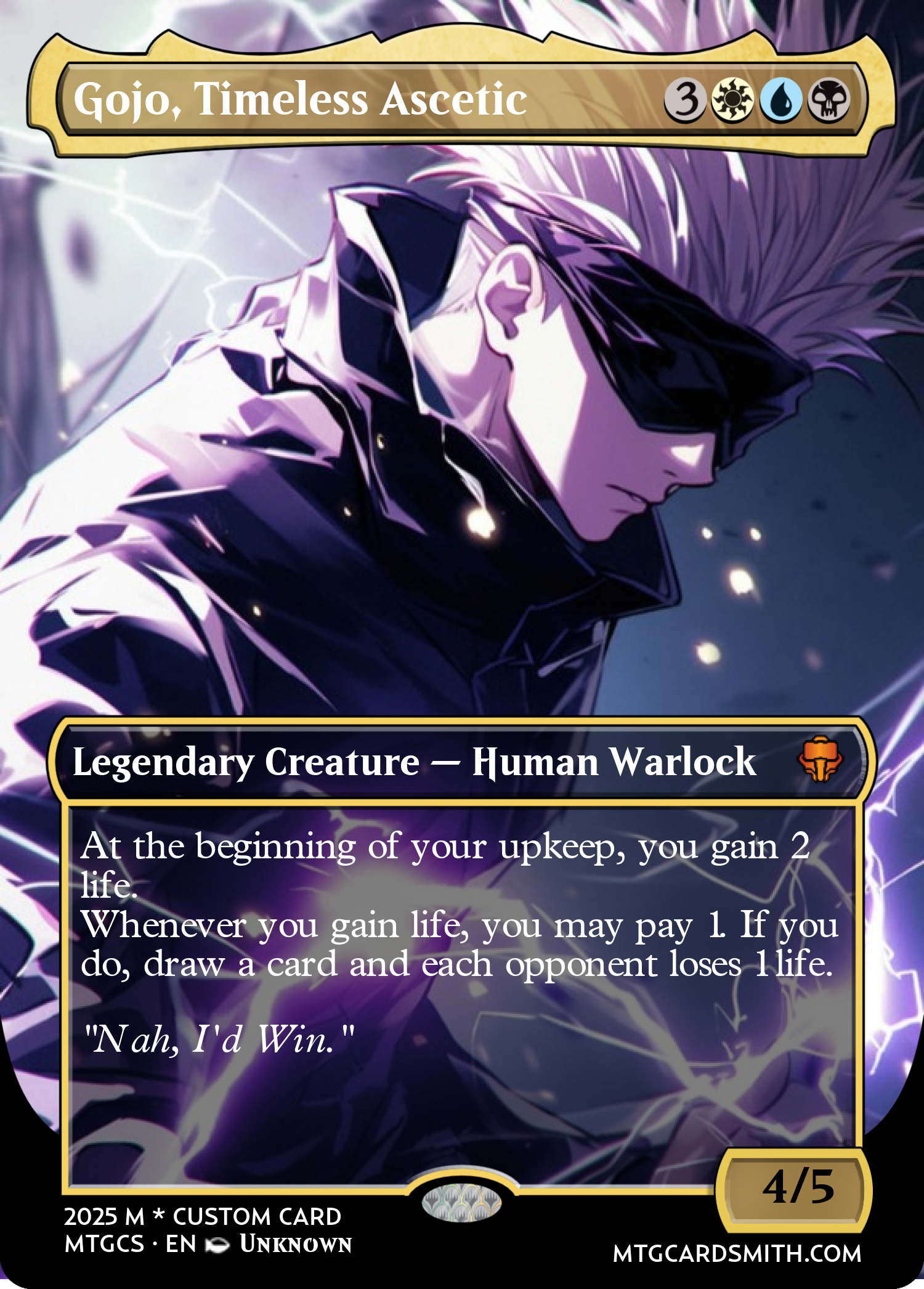 Gojo, Timeless Ascetic