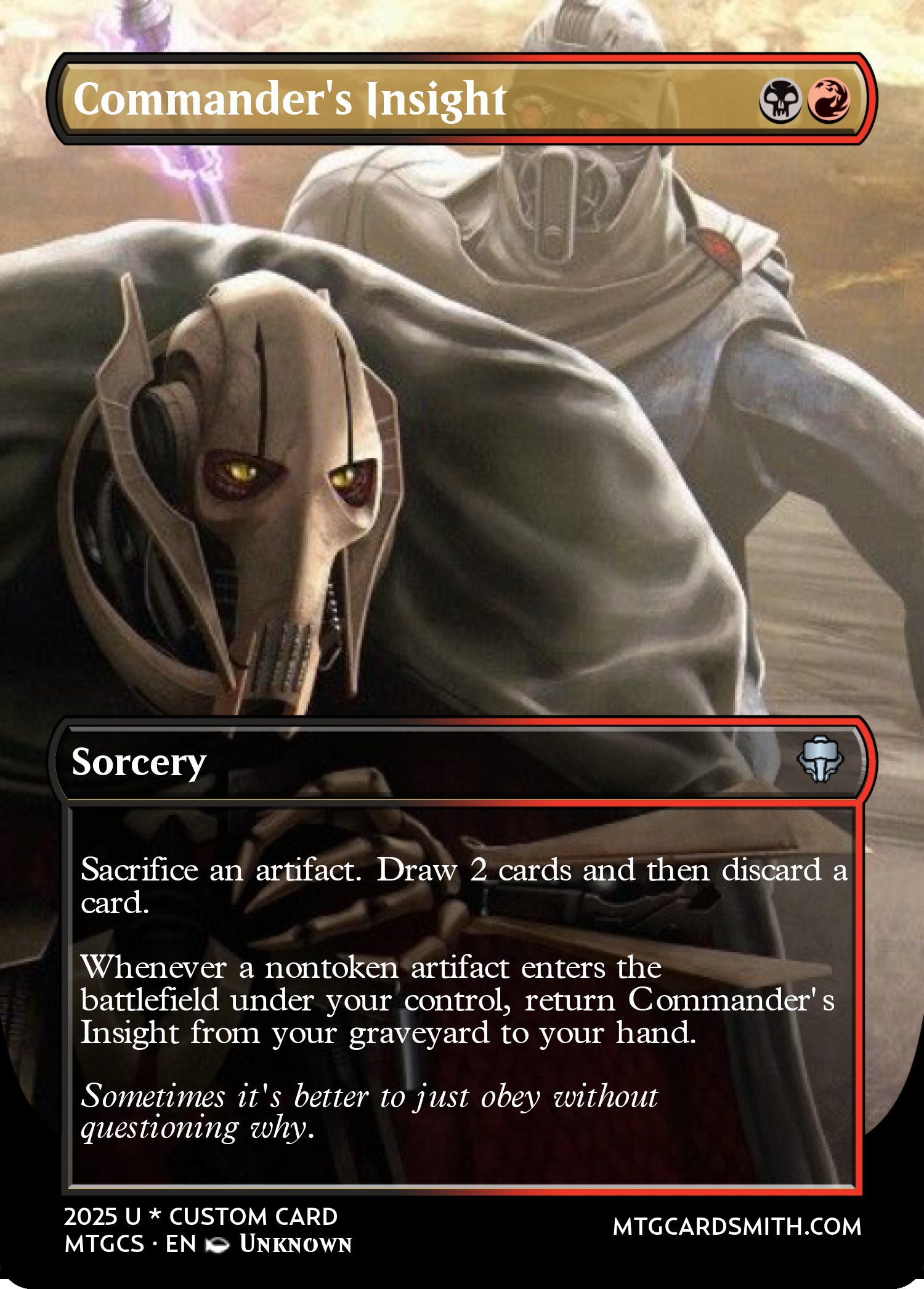 Commander's Insight