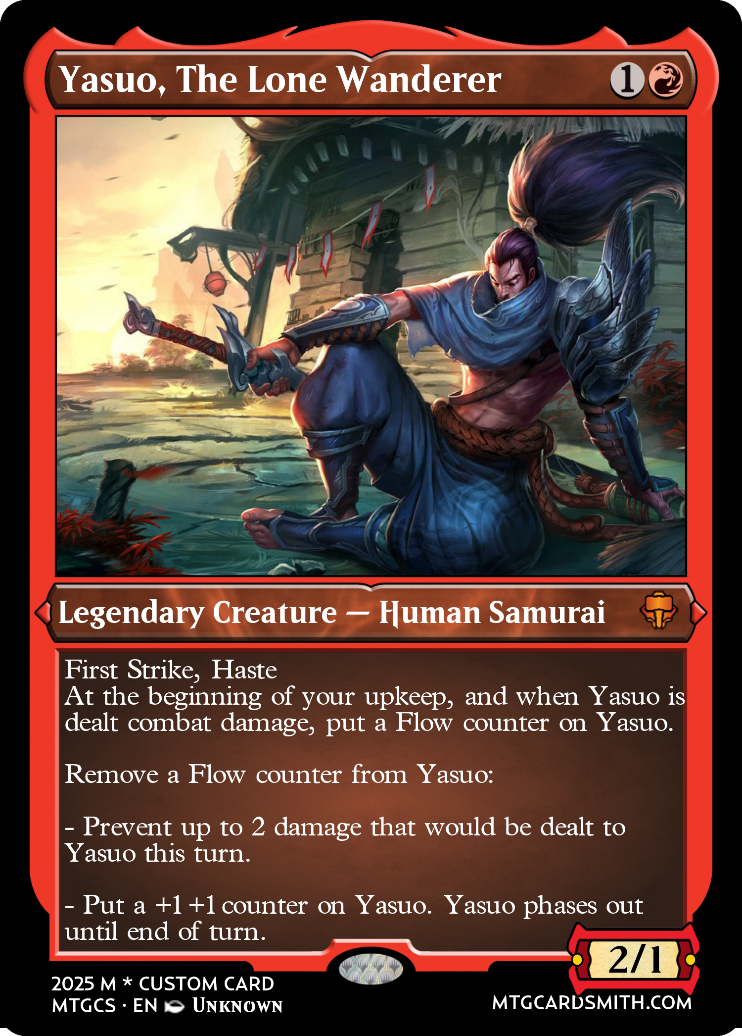 Yasuo, The Lone Wanderer