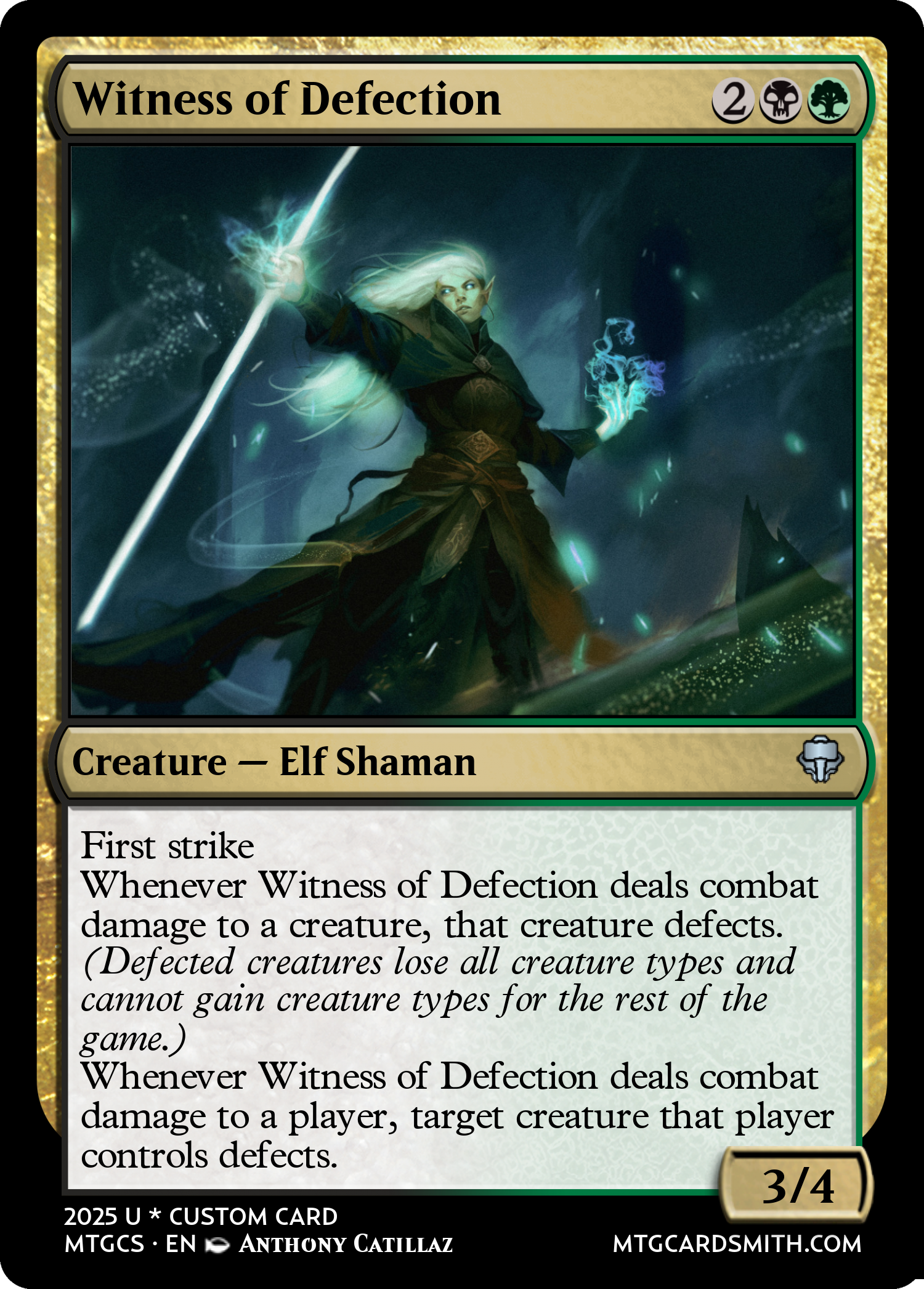 Witness of Defection