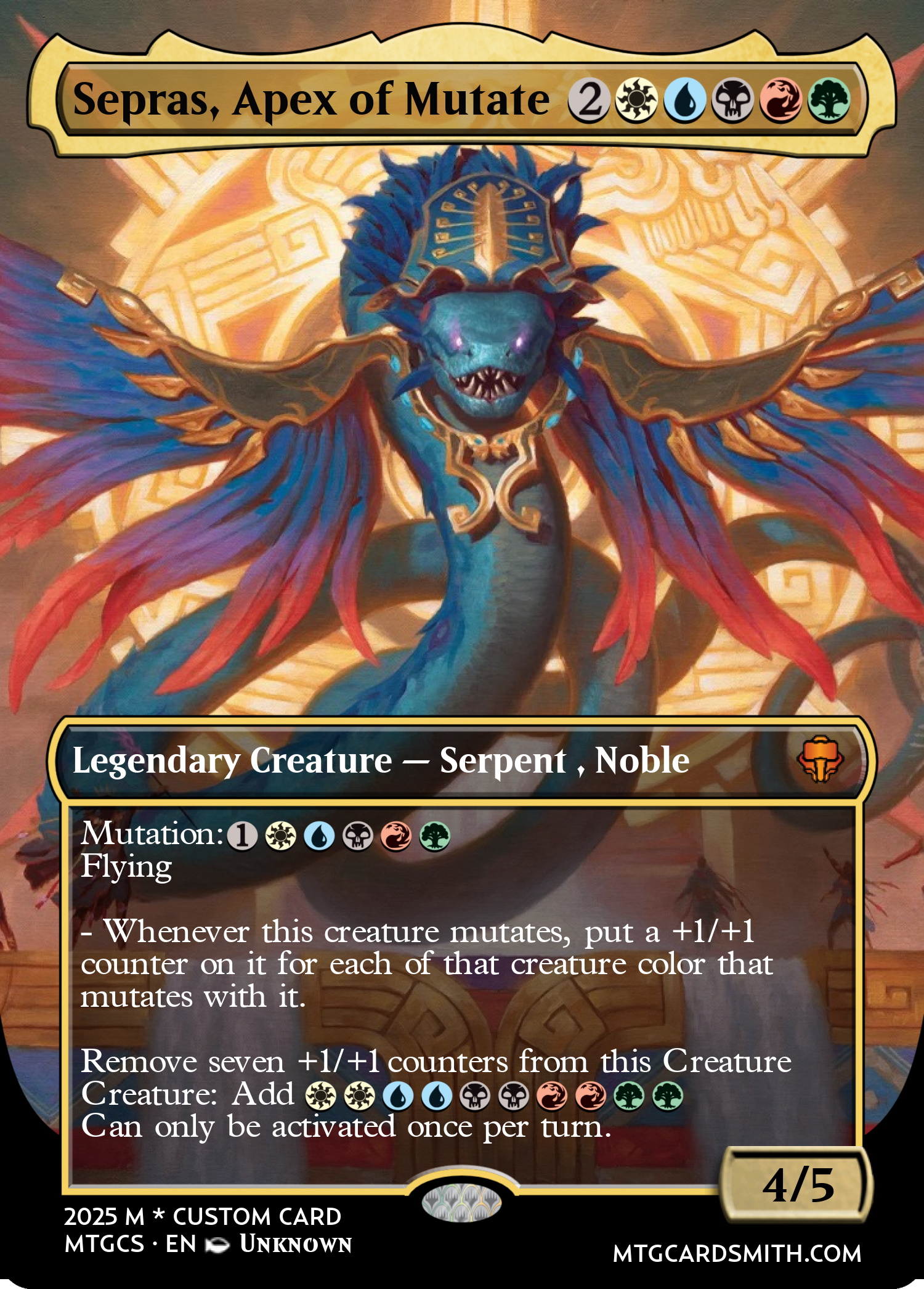 Sepras, Apex of Mutate 