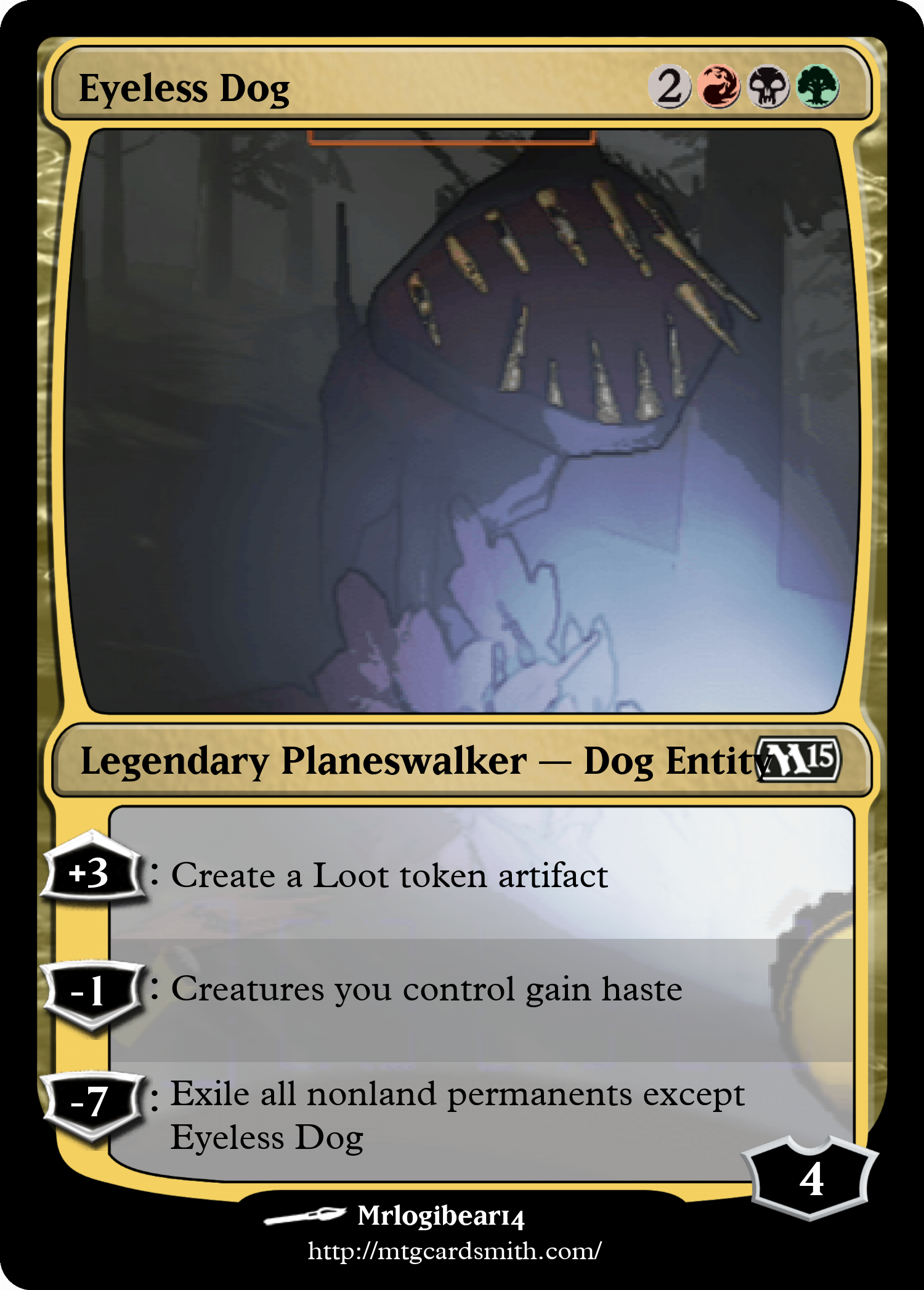 Eyeless Dog