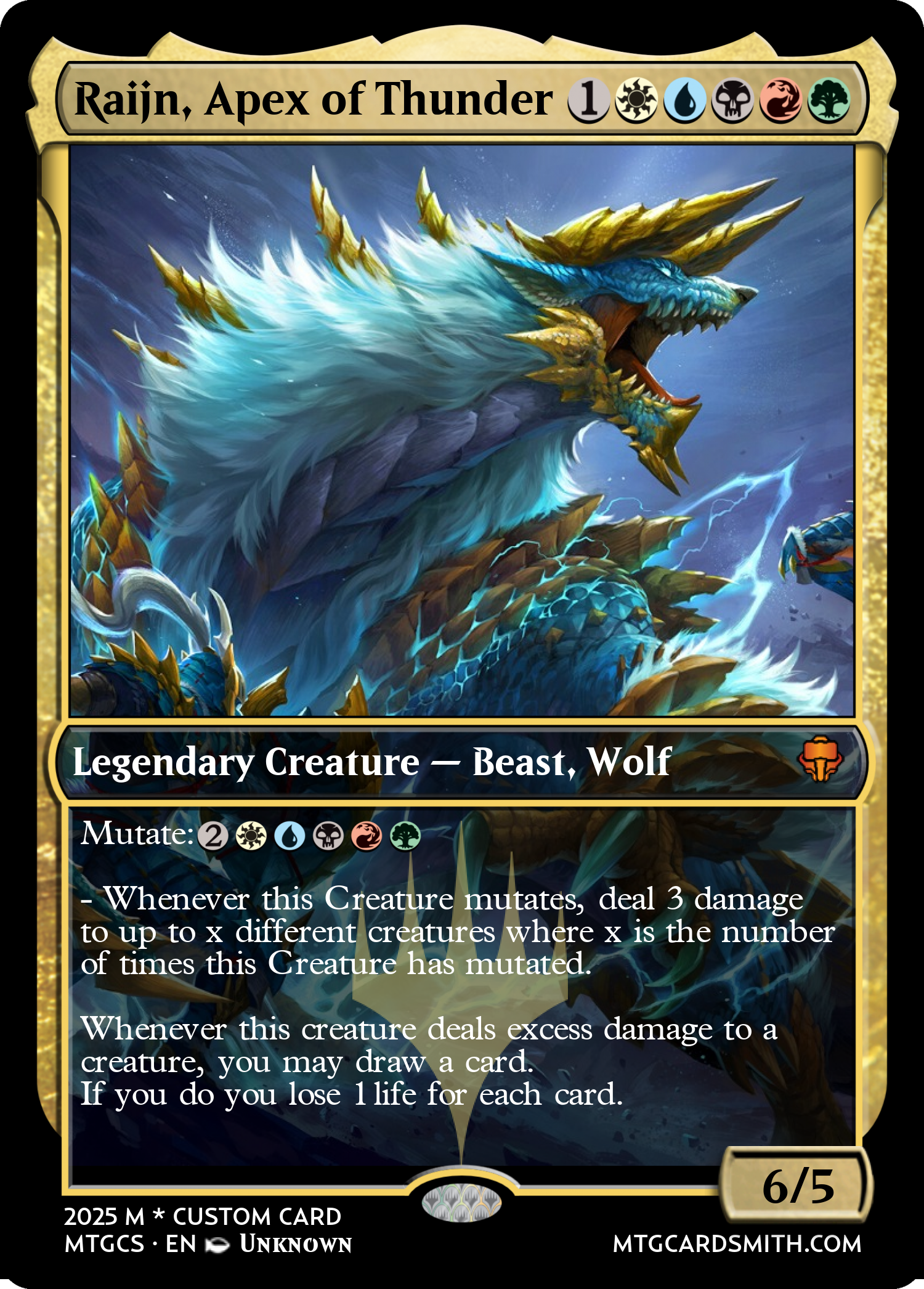 Raijn, Apex of Thunder 