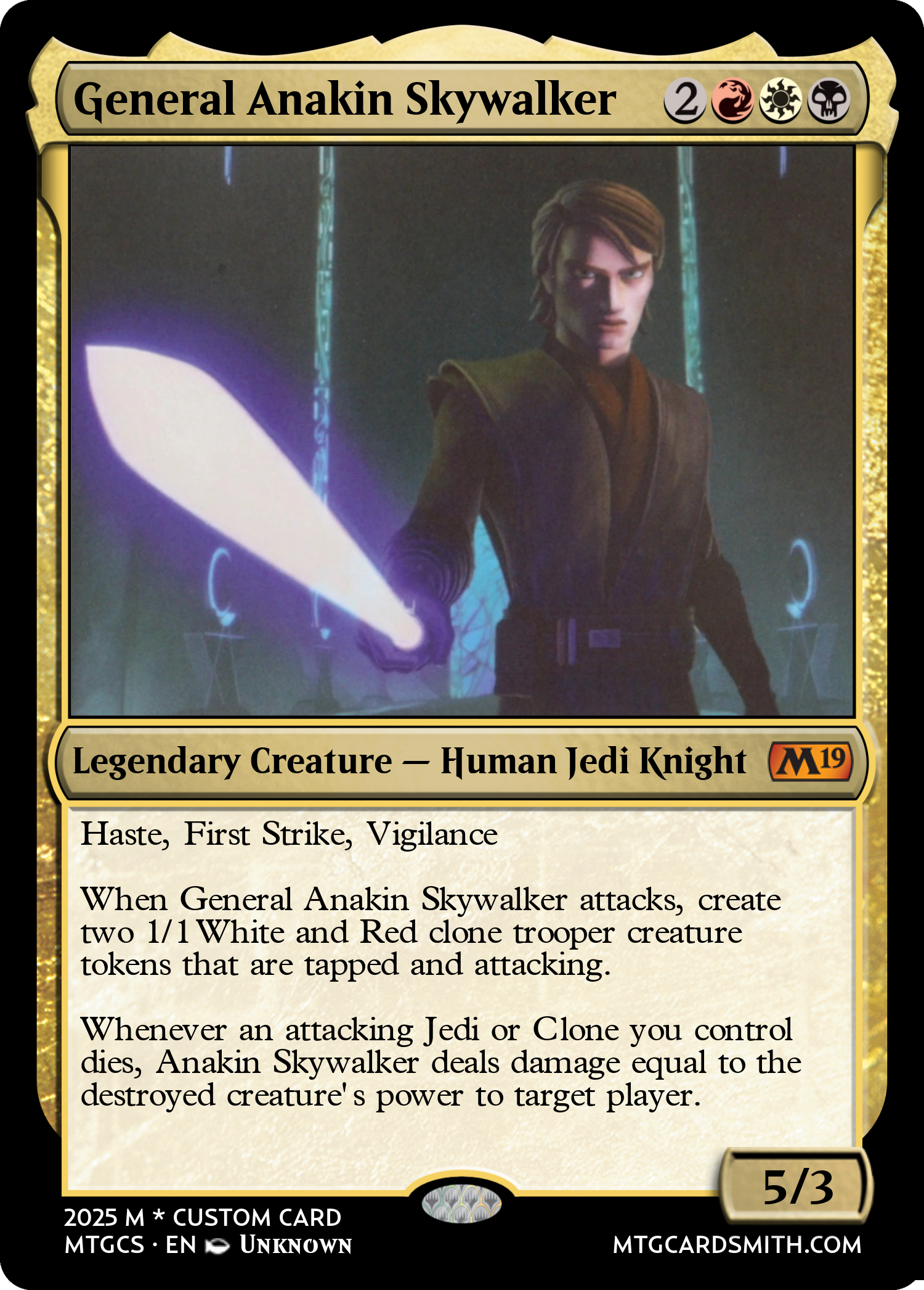 General Anakin Skywalker