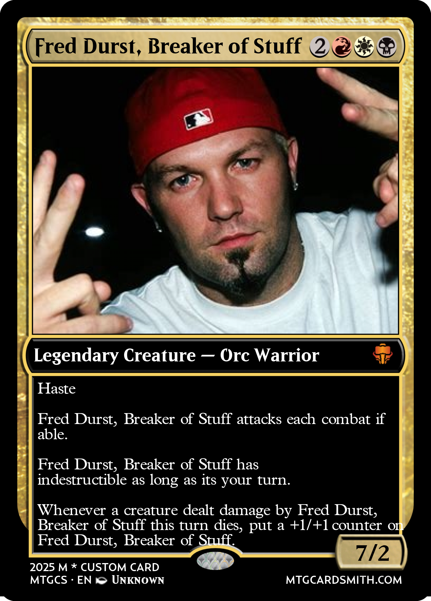 Fred Durst, Breaker of Stuff