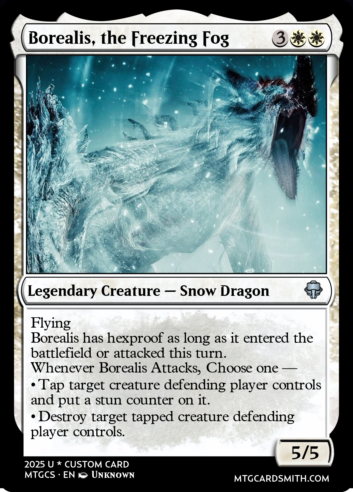Borealis, the Freezing Fog
