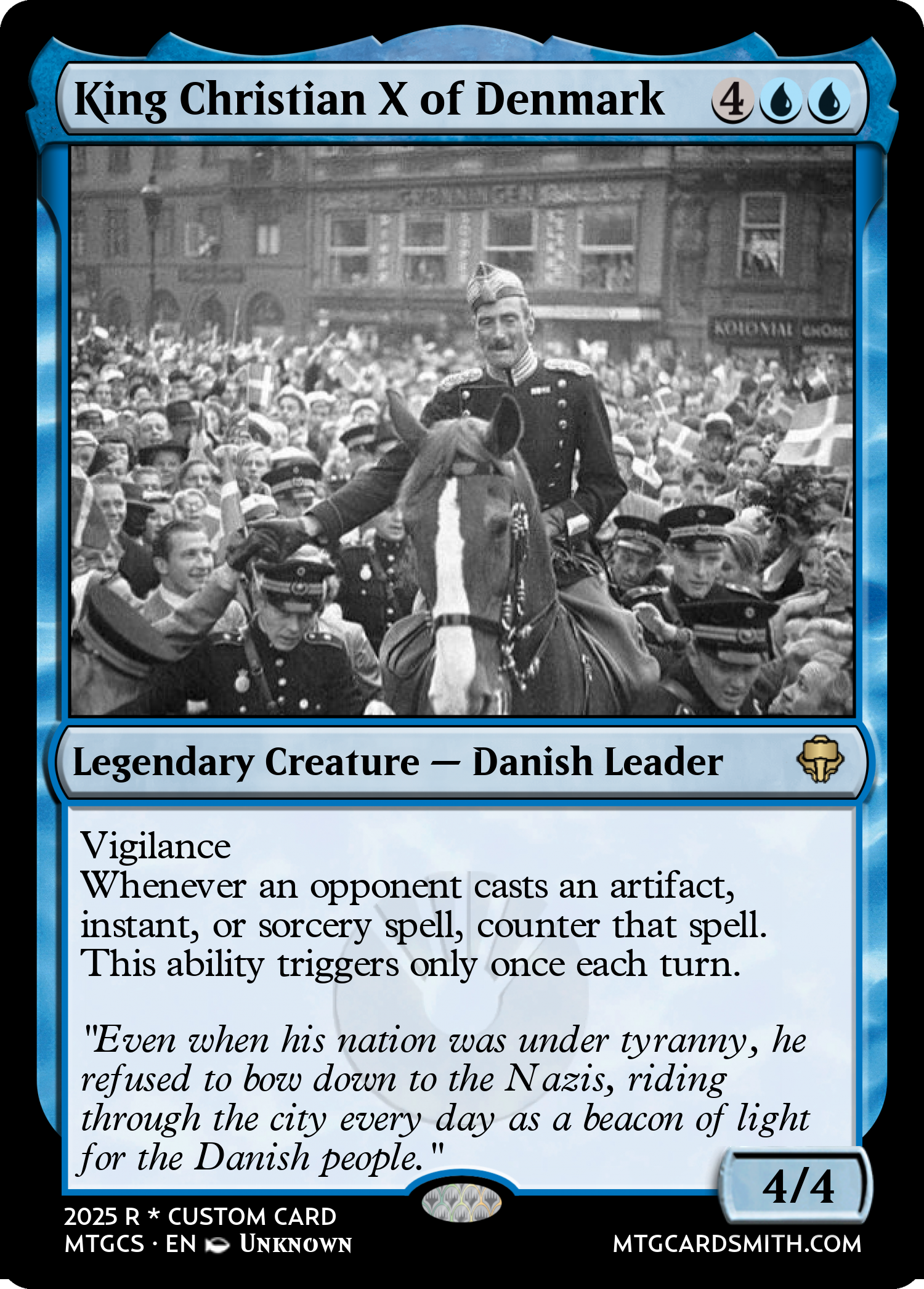 King Christian X of Denmark