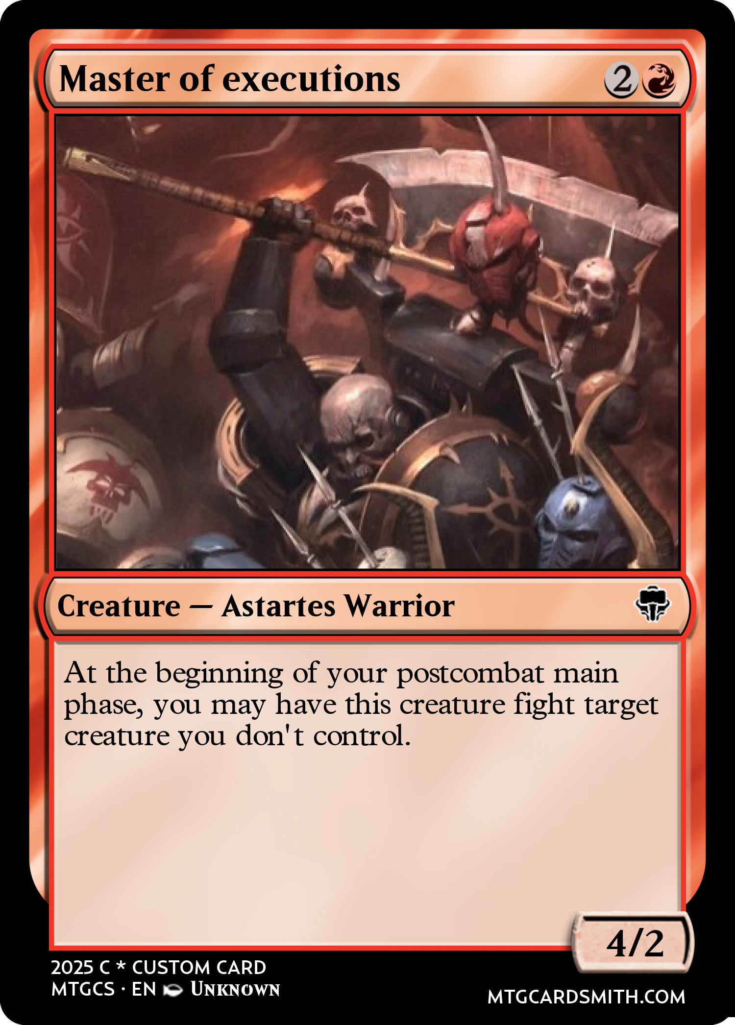 Master of executions