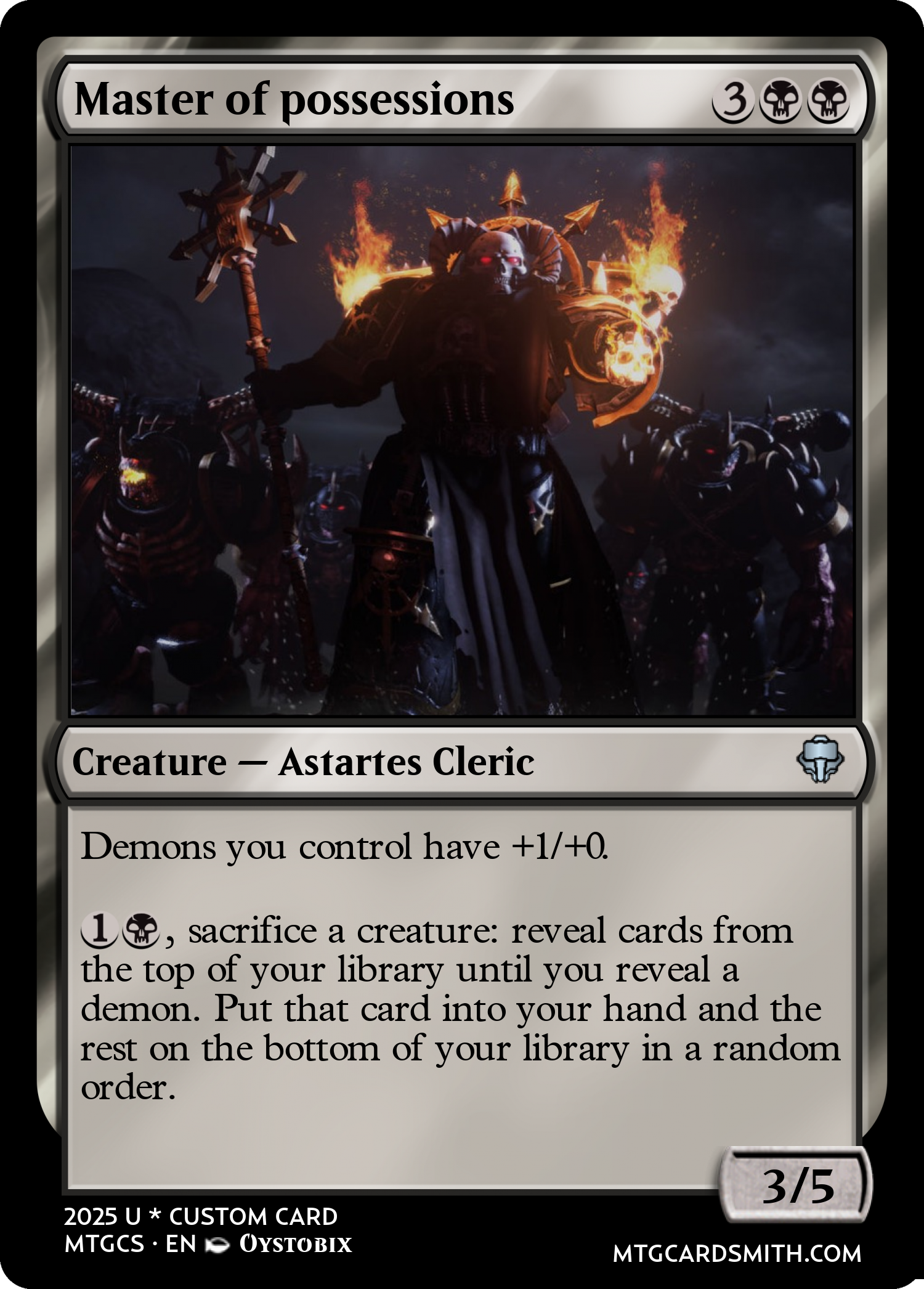 Master of possessions