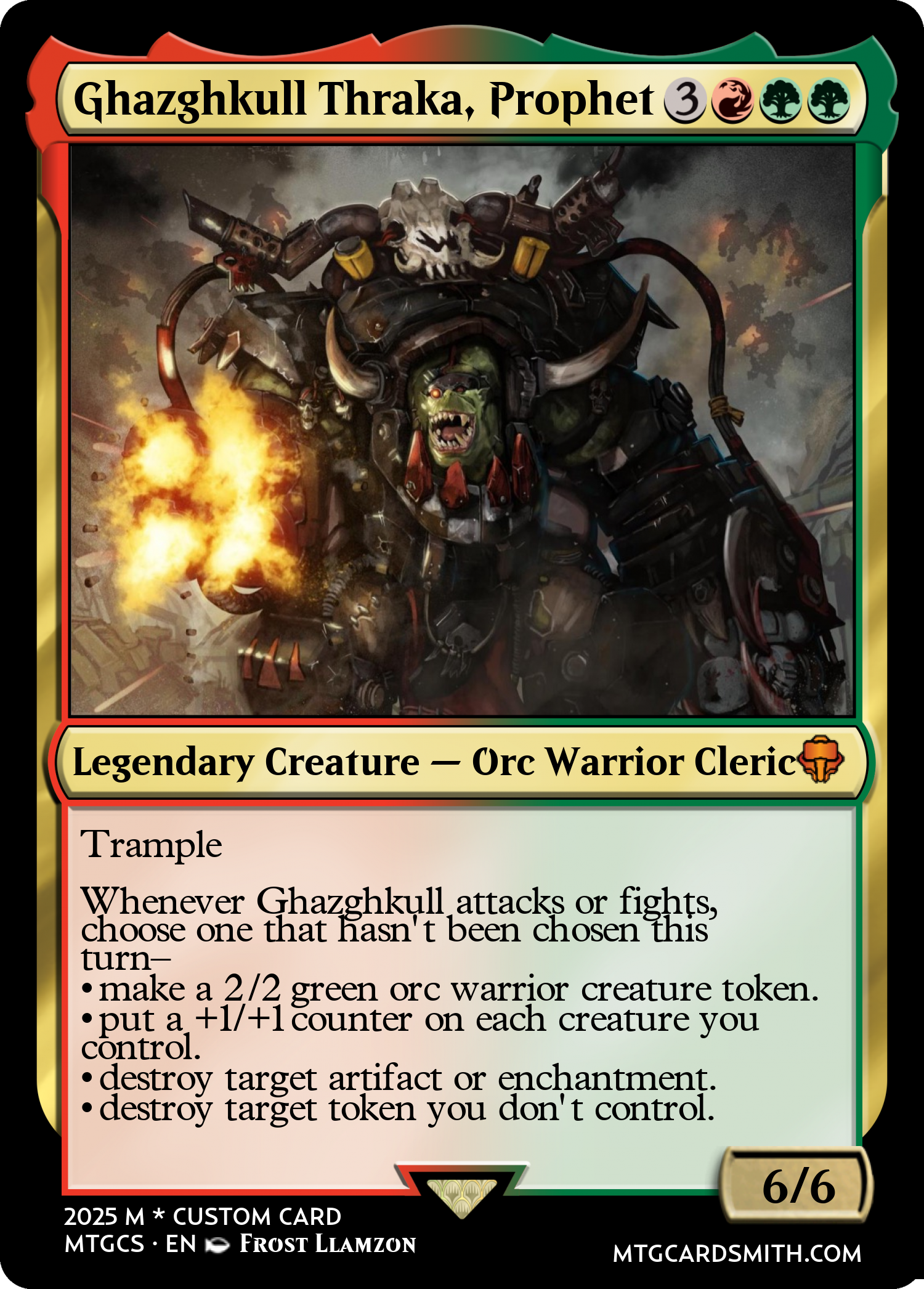 Ghazghkull Thraka, Prophet