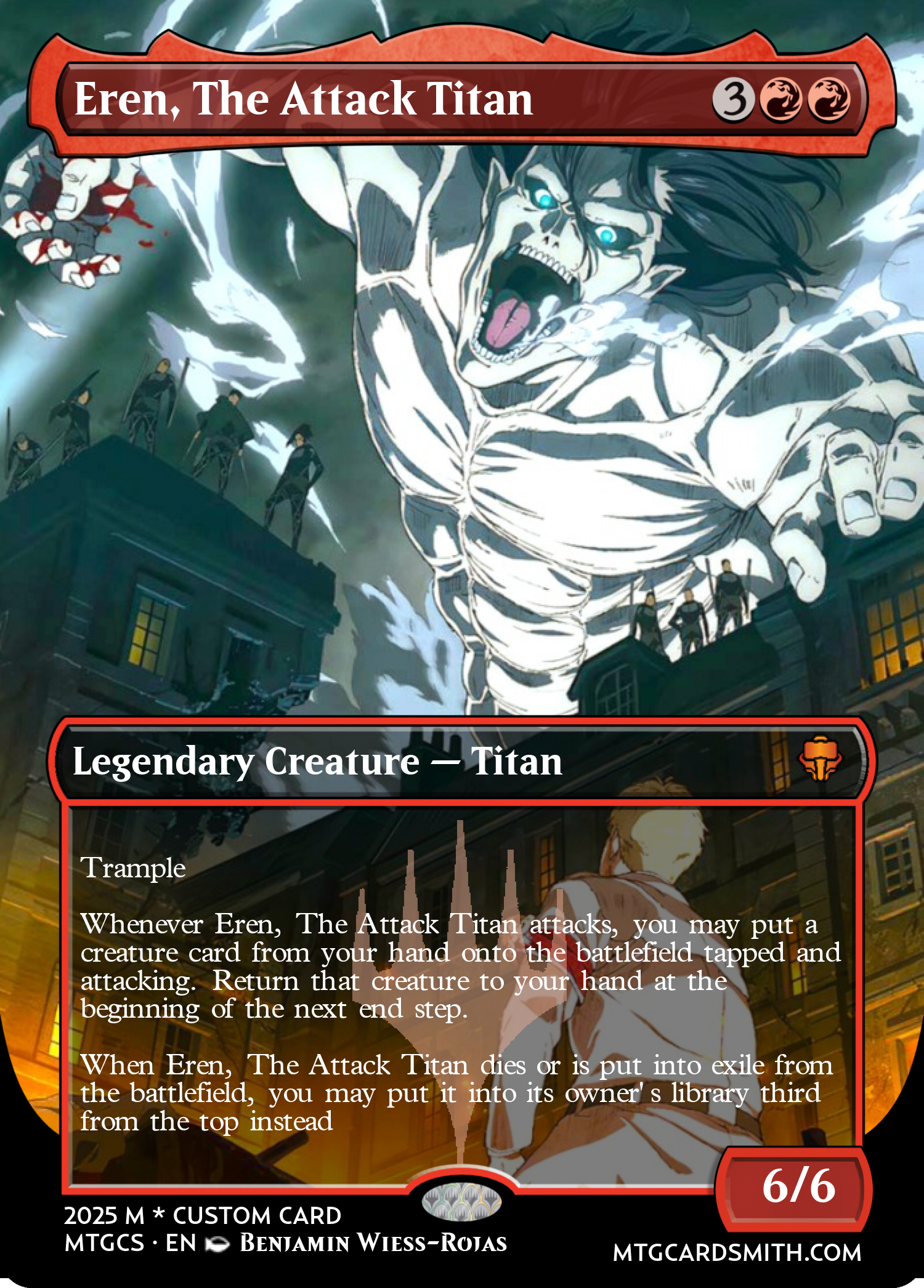 Eren, The Attack Titan