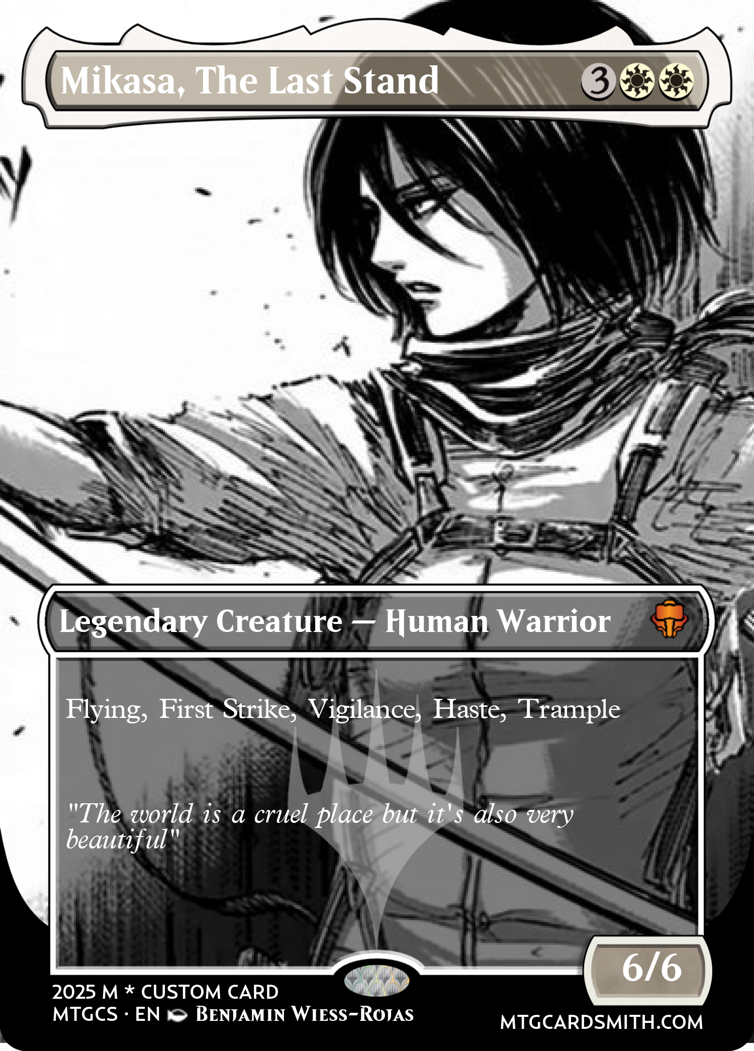 Mikasa, The Last Stand