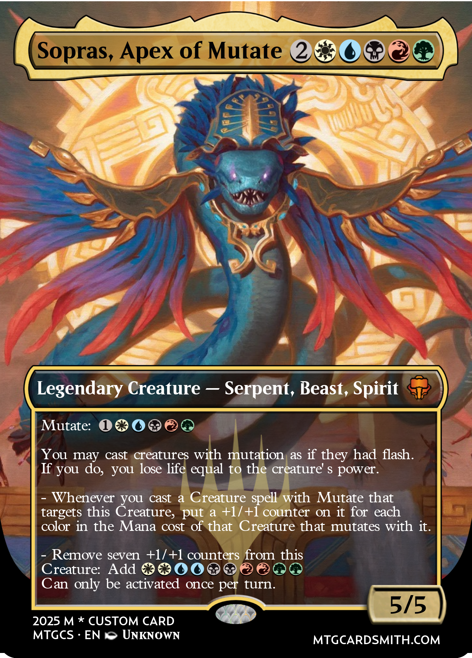 Sopras, Apex of Mutate