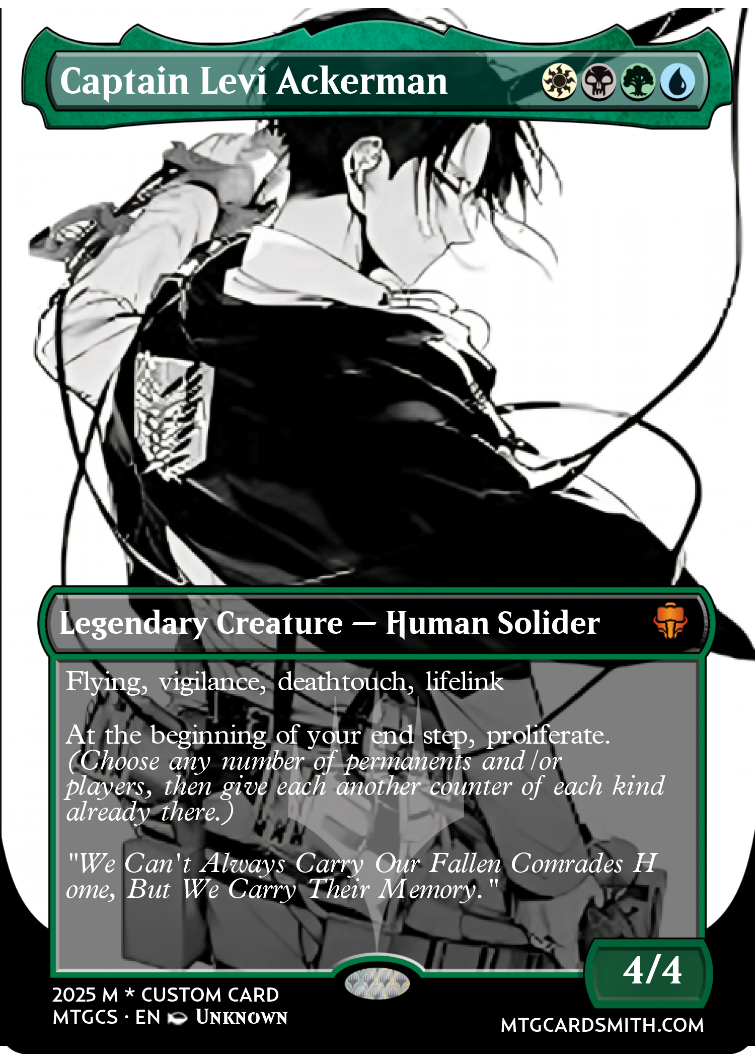 Captain Levi Ackerman