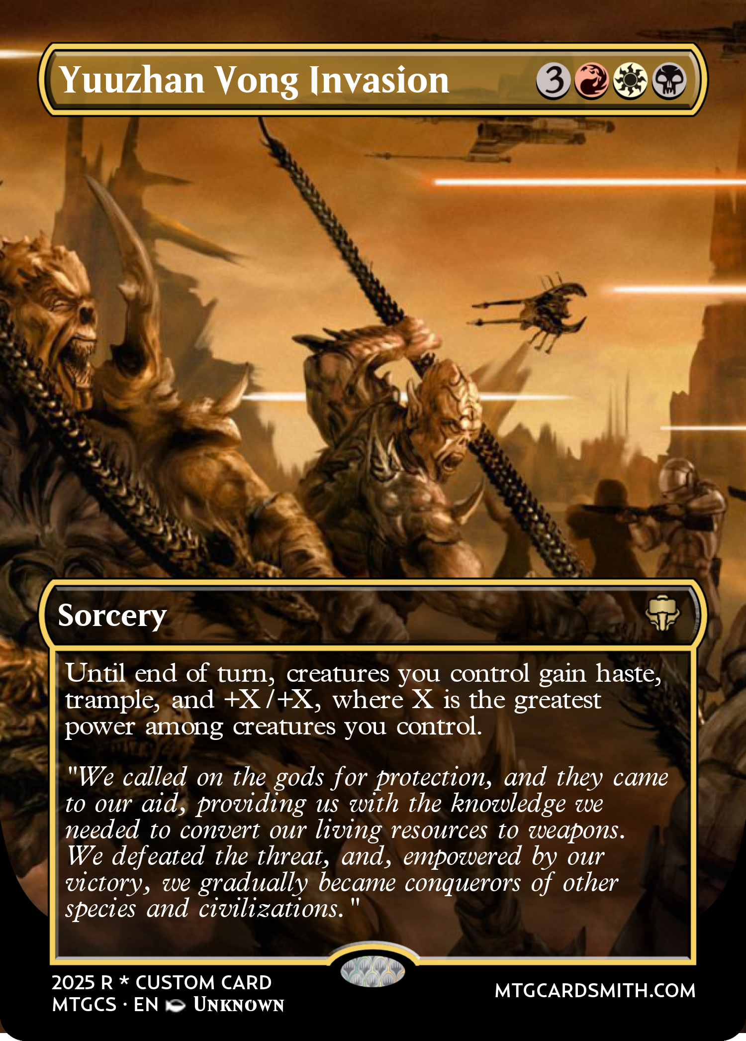 Yuuzhan Vong Invasion