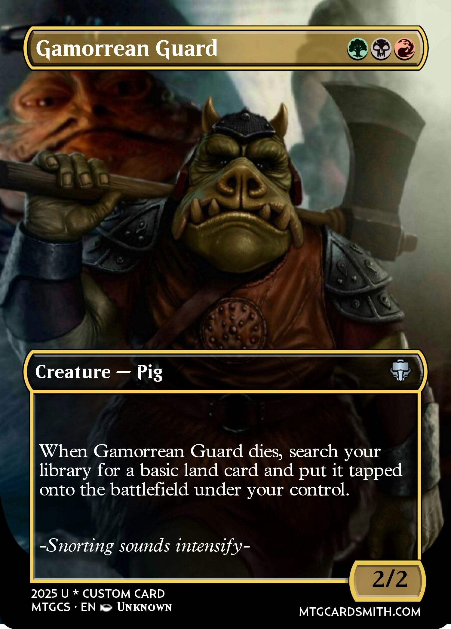 Gamorrean Guard