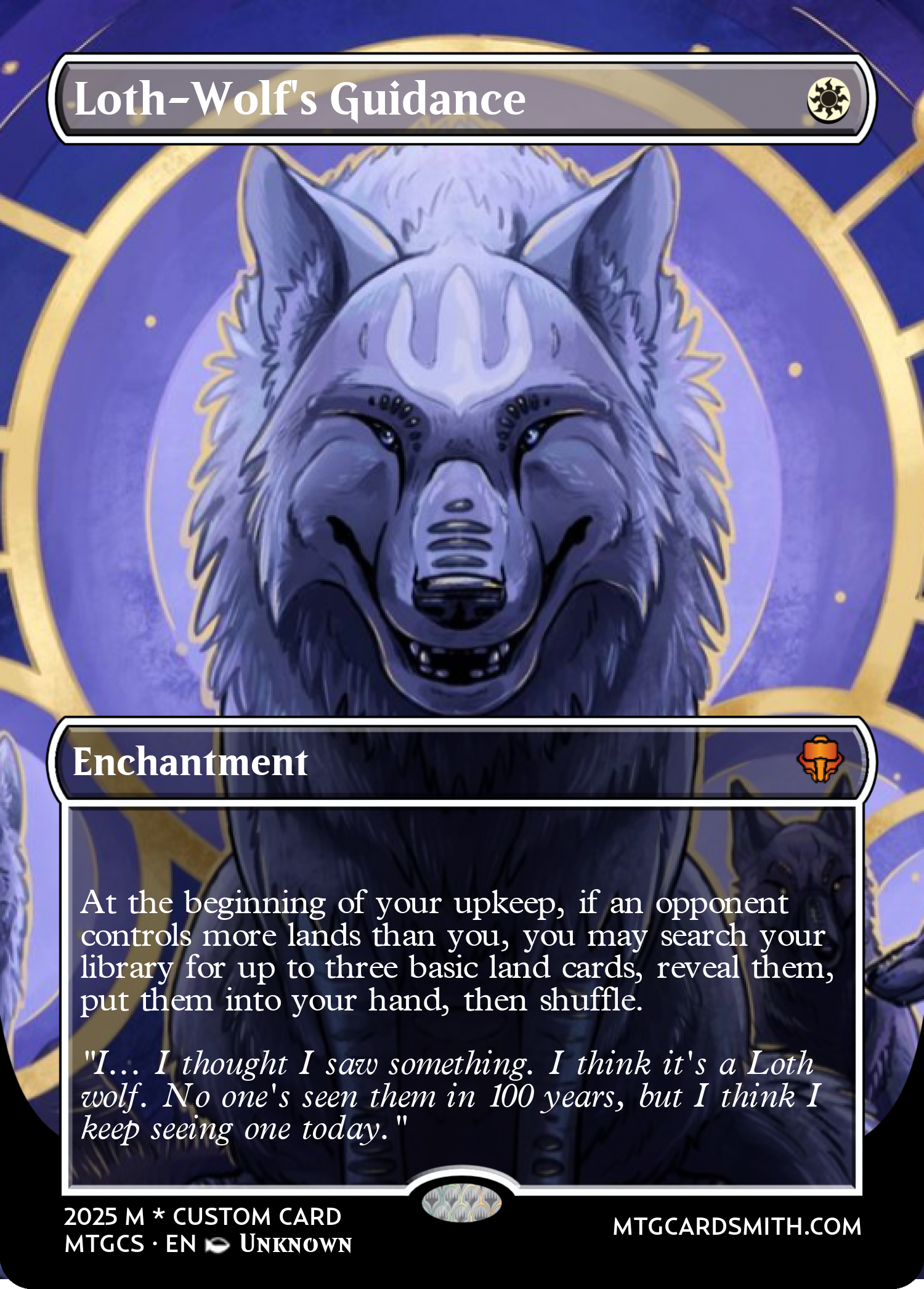 Loth-Wolf's Guidance