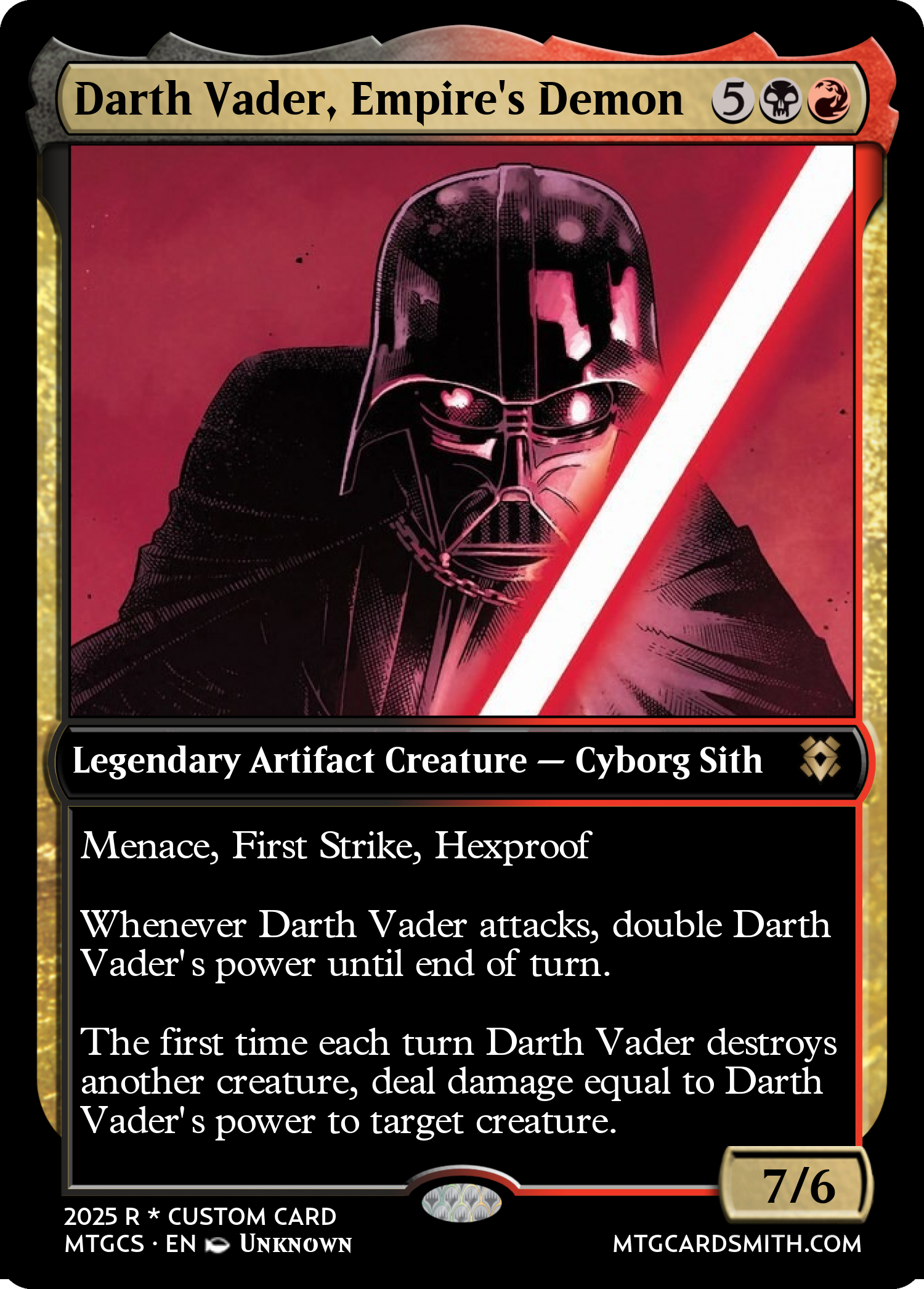 Darth Vader, Empire's Demon