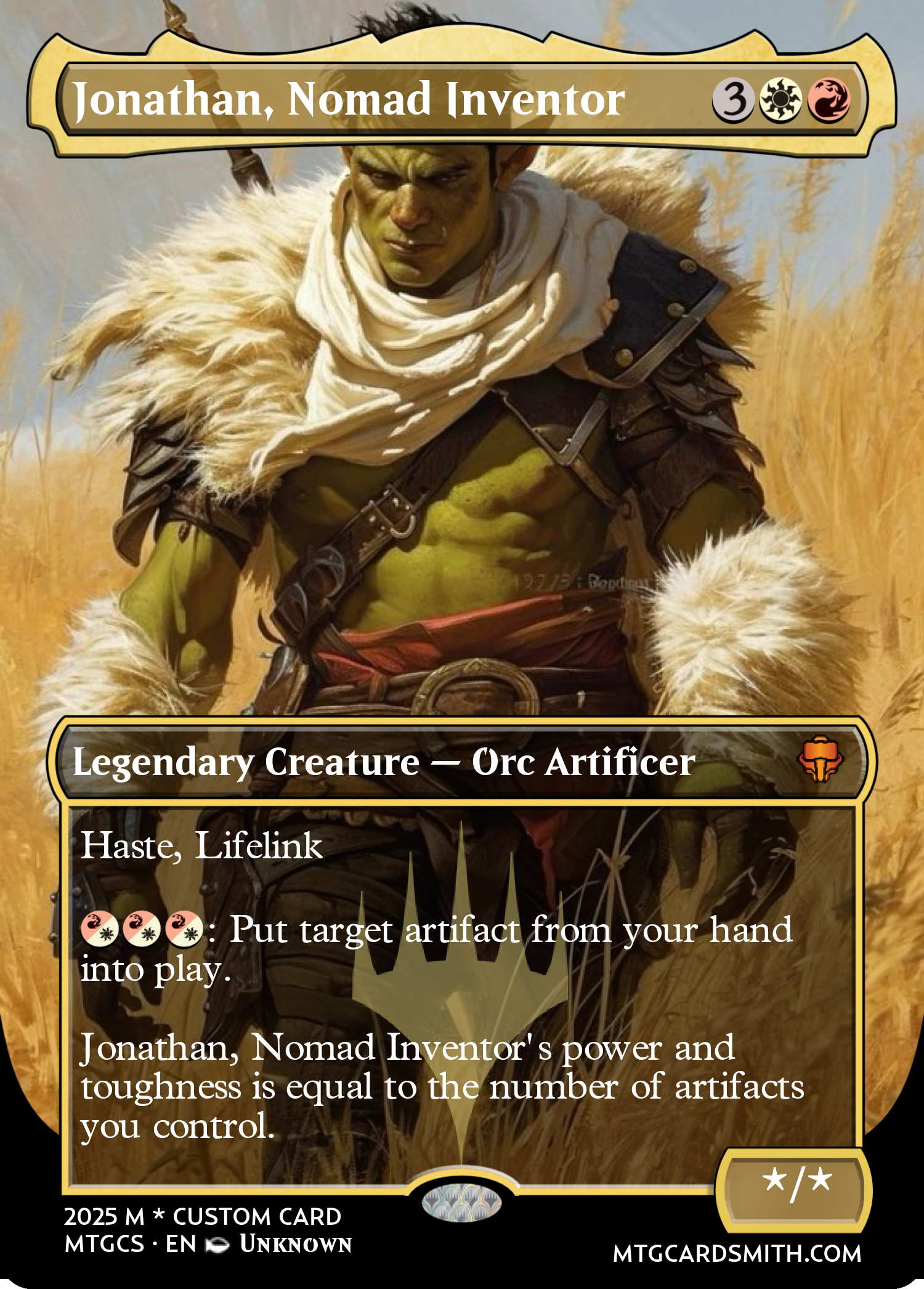 Jonathan, Nomad Inventor 