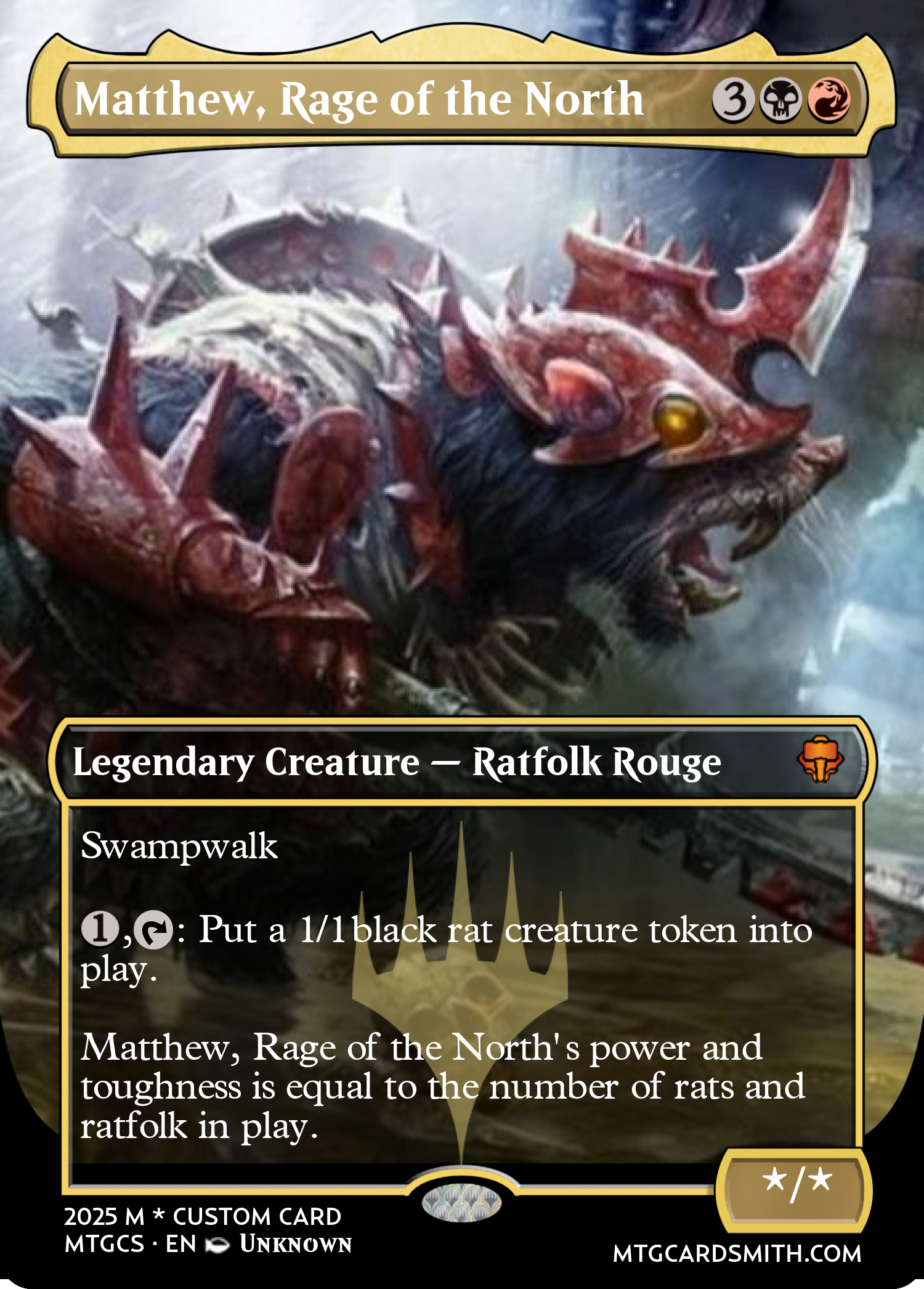 Matthew, Rage of the North