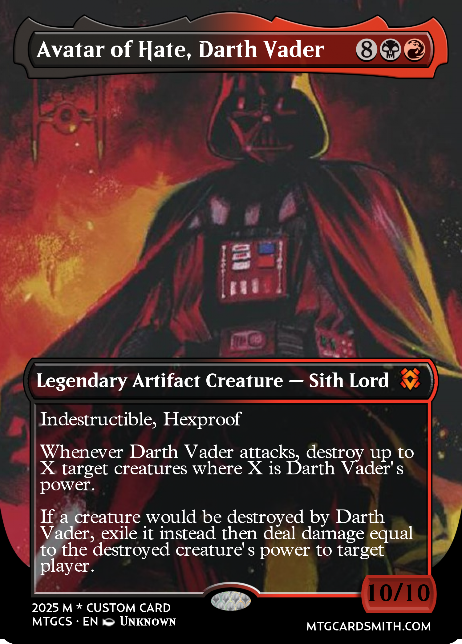 Avatar of Hate, Darth Vader
