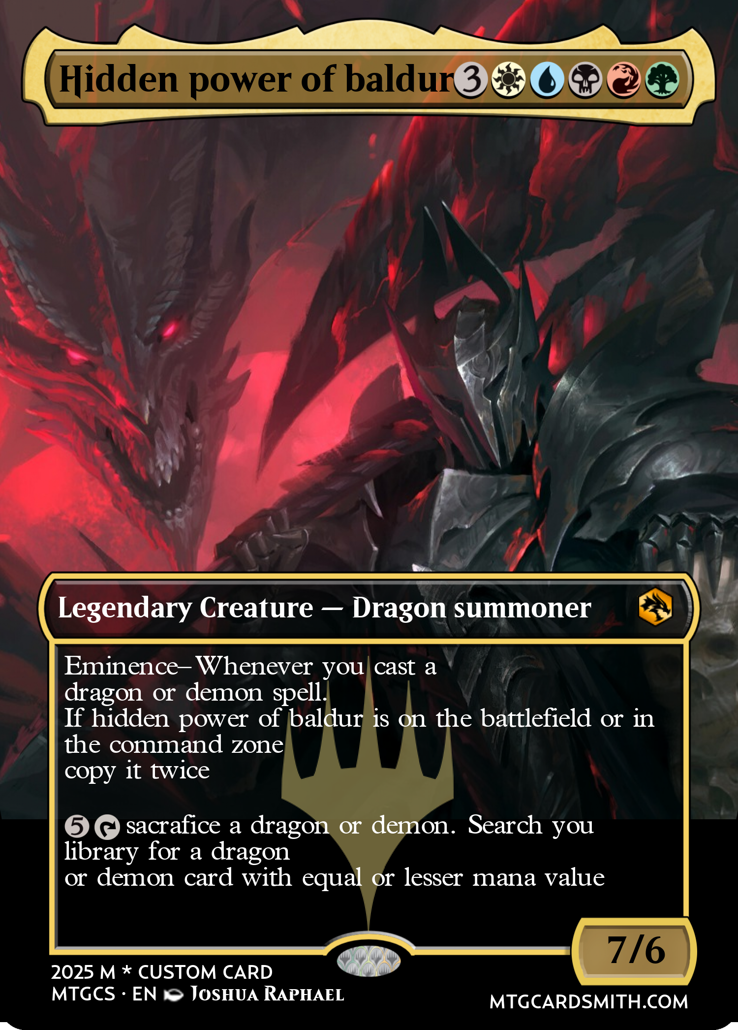 Hidden power of baldur