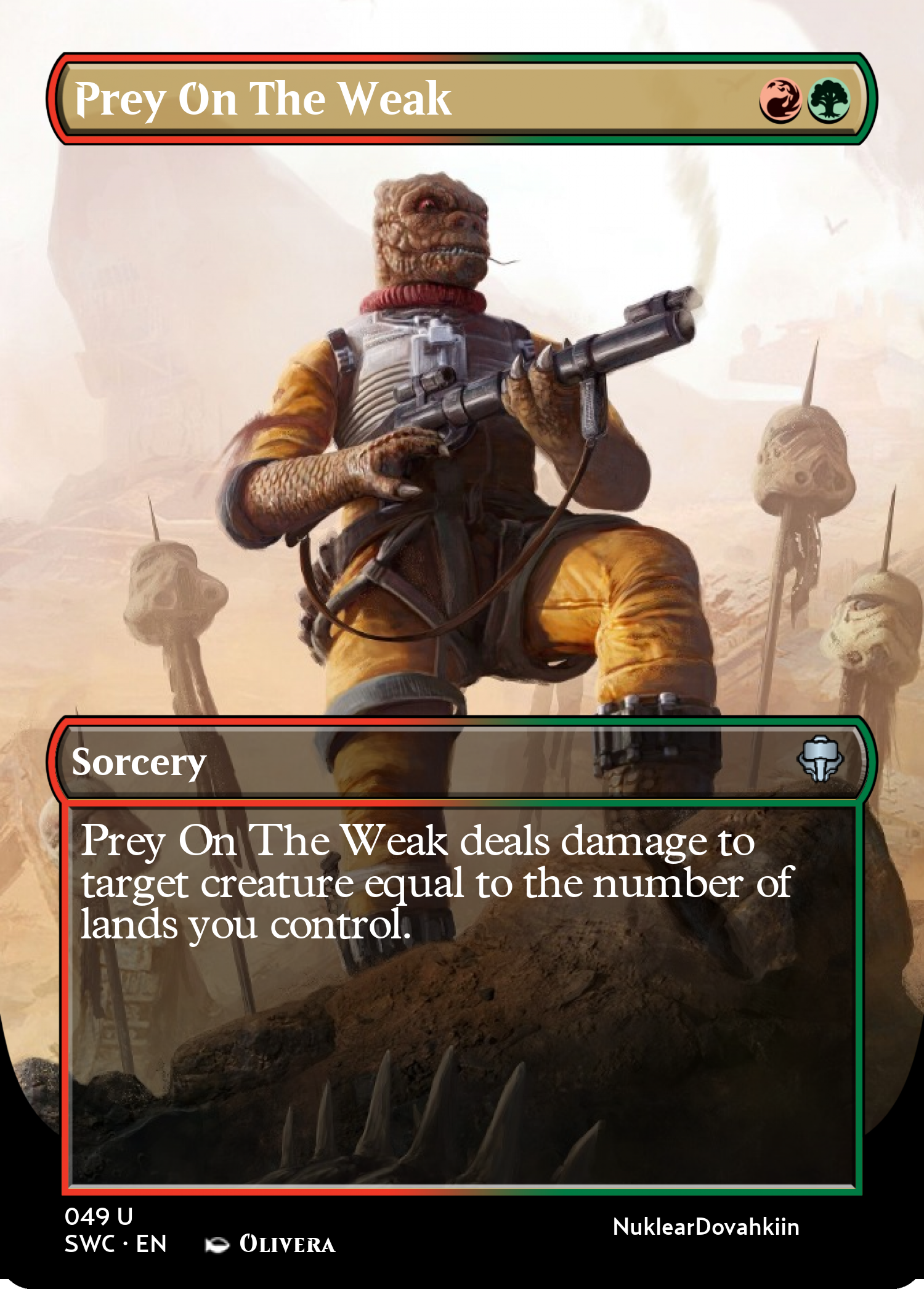 Prey On The Weak