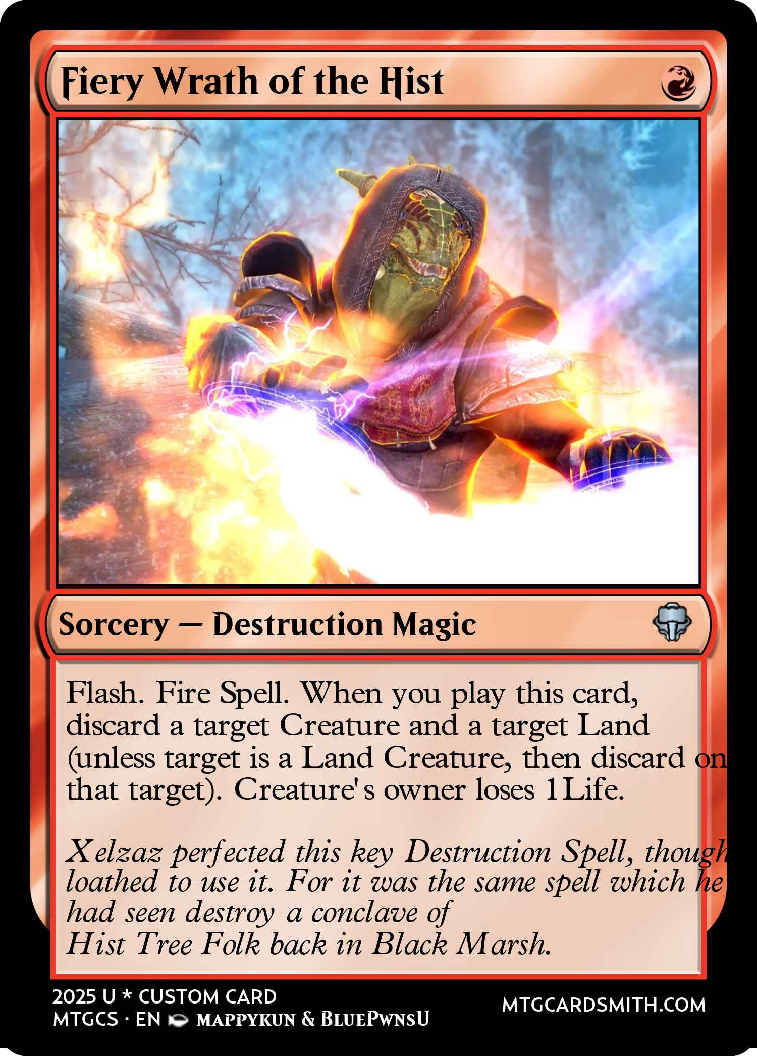 Fiery Wrath of the Hist