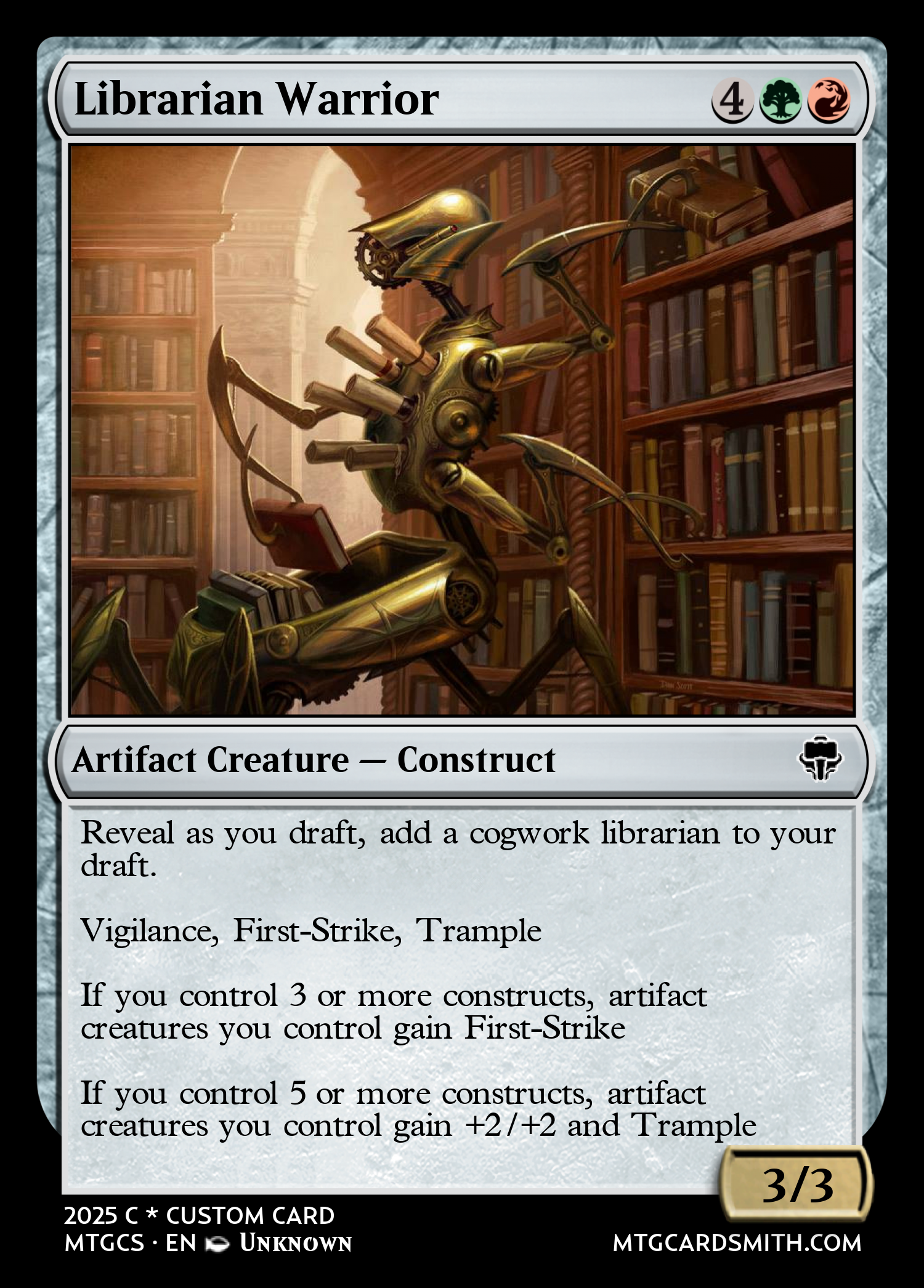 Librarian Warrior