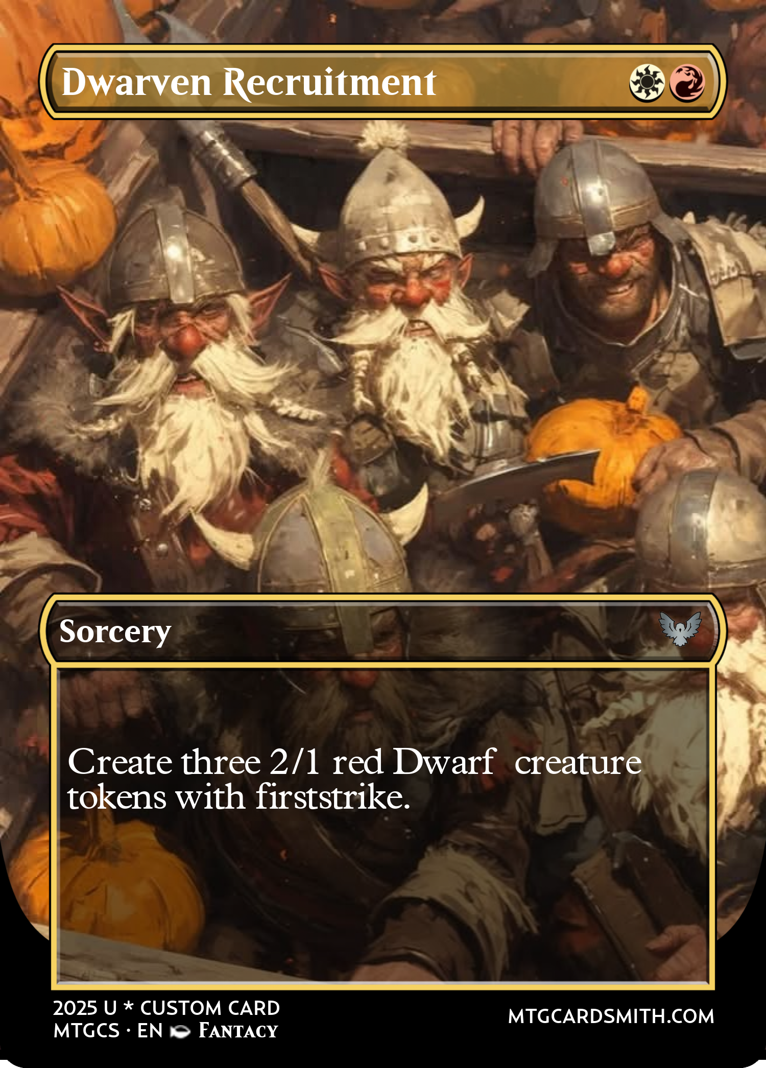 Dwarven Recruitment 