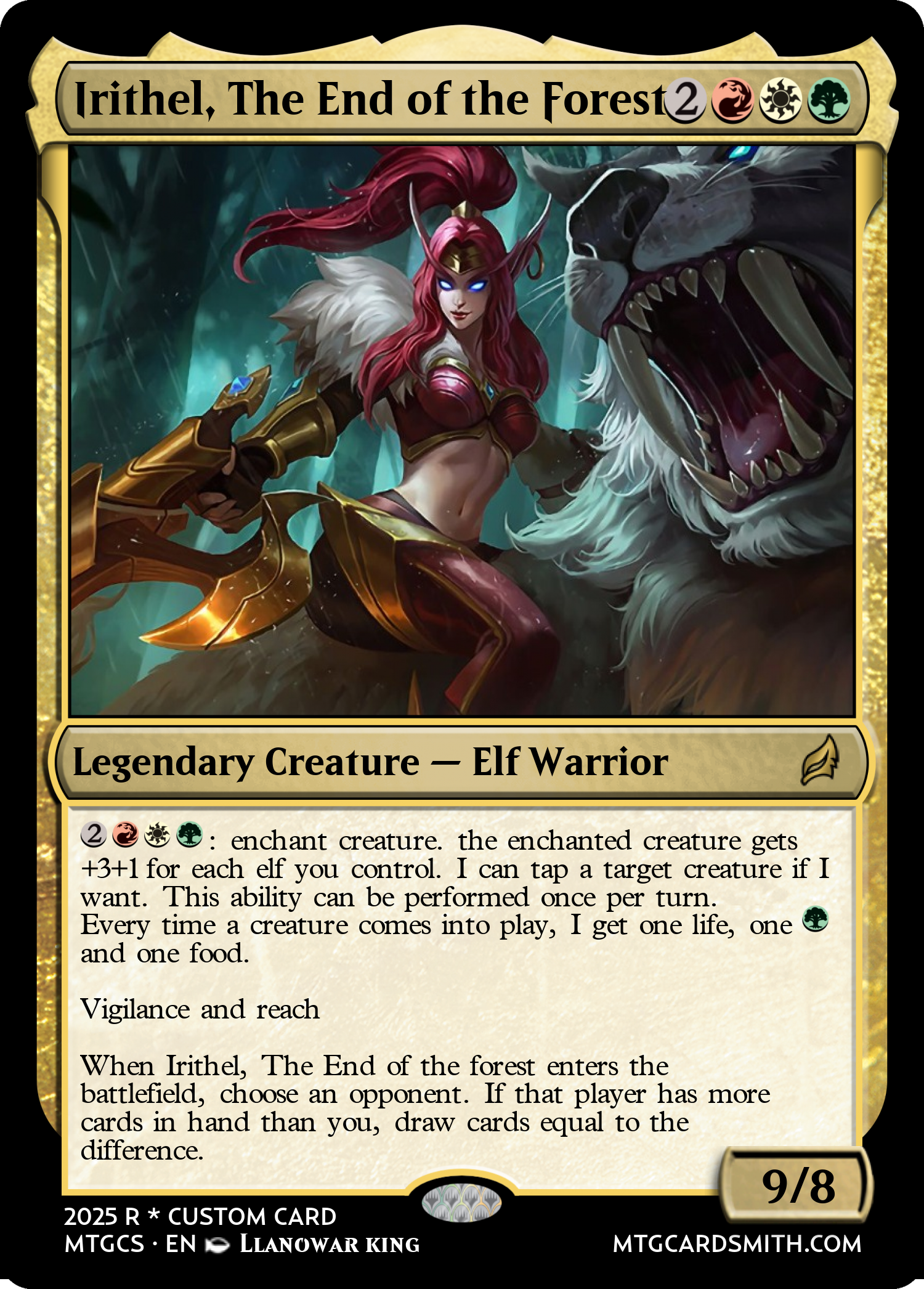 Irithel, The End of the Forest