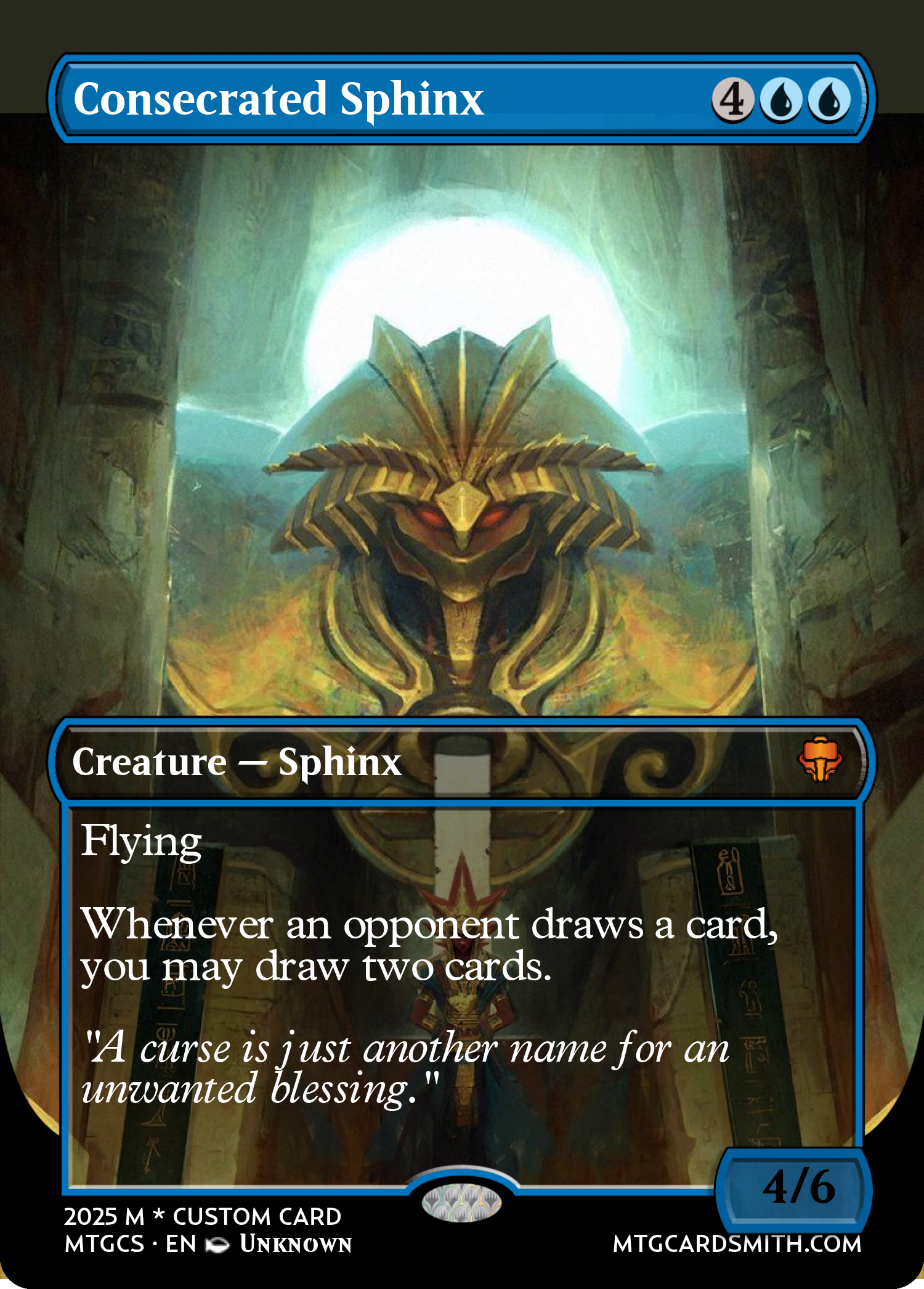 Consecrated Sphinx