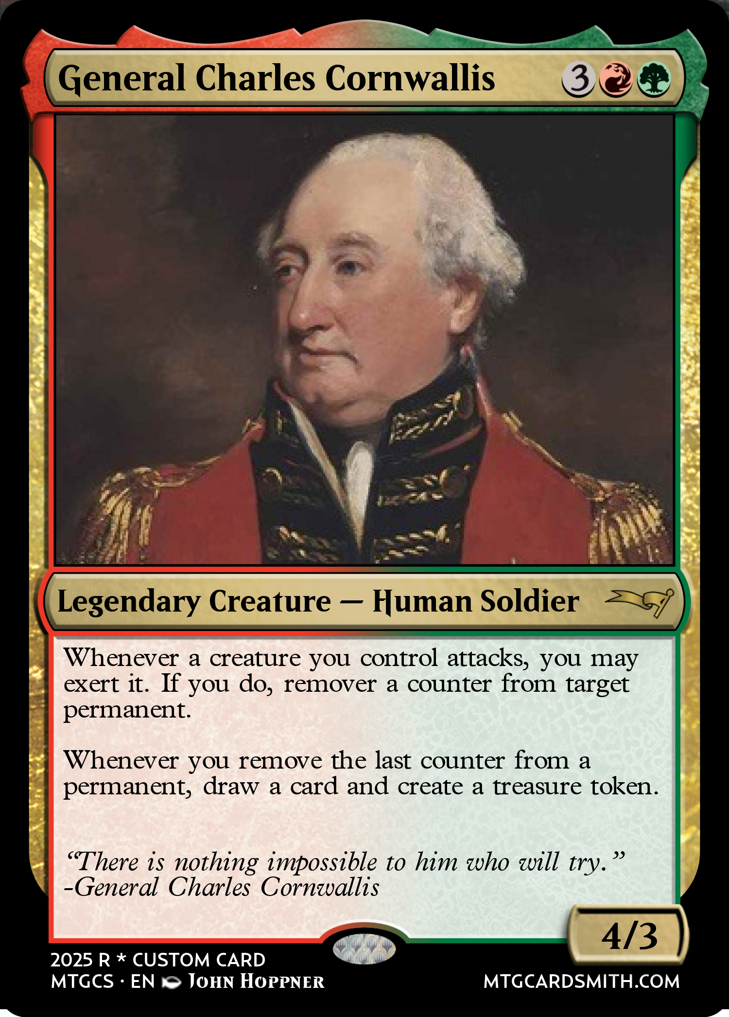 General Charles Cornwallis 