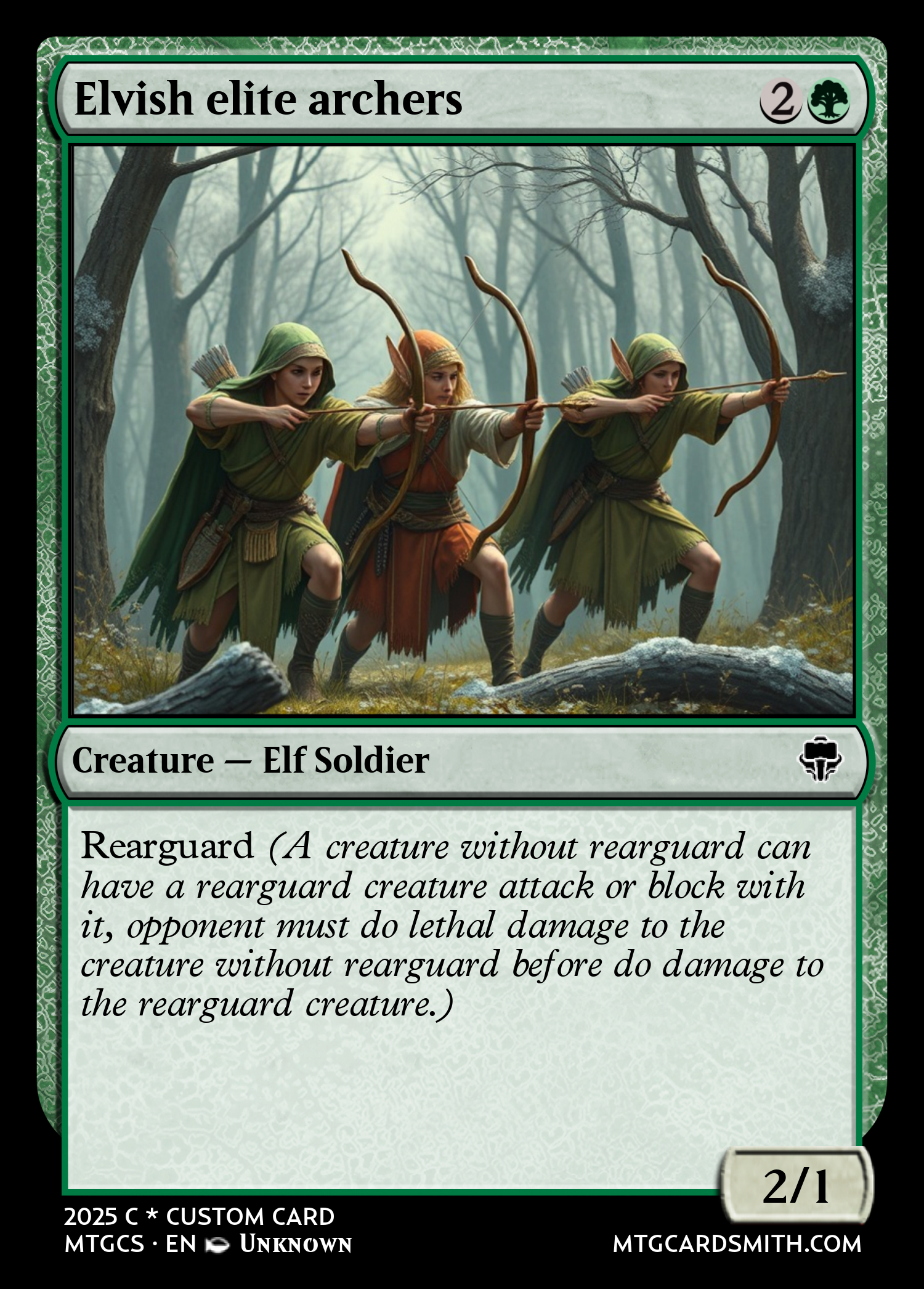 Elvish elite archers