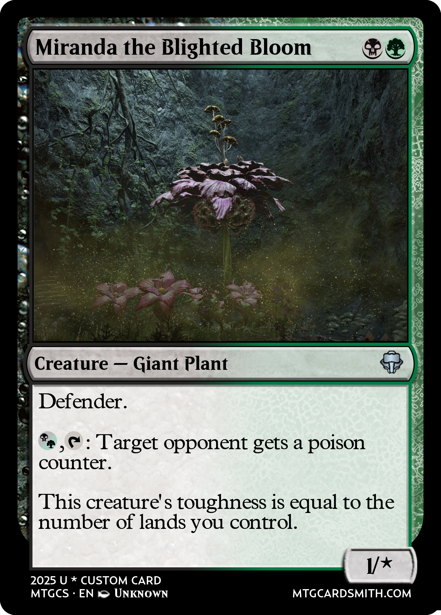 Miranda the Blighted Bloom