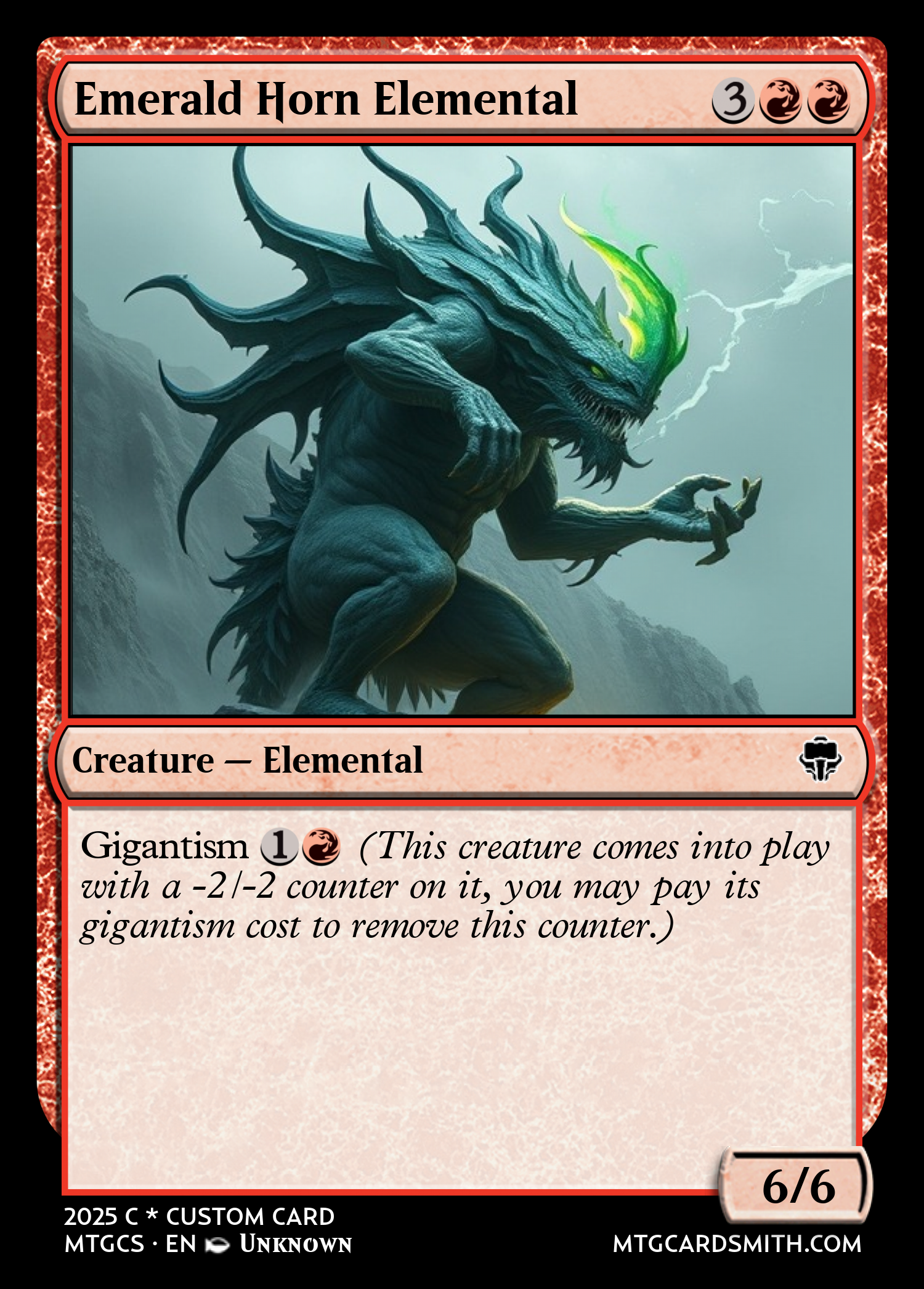 Emerald Horn Elemental