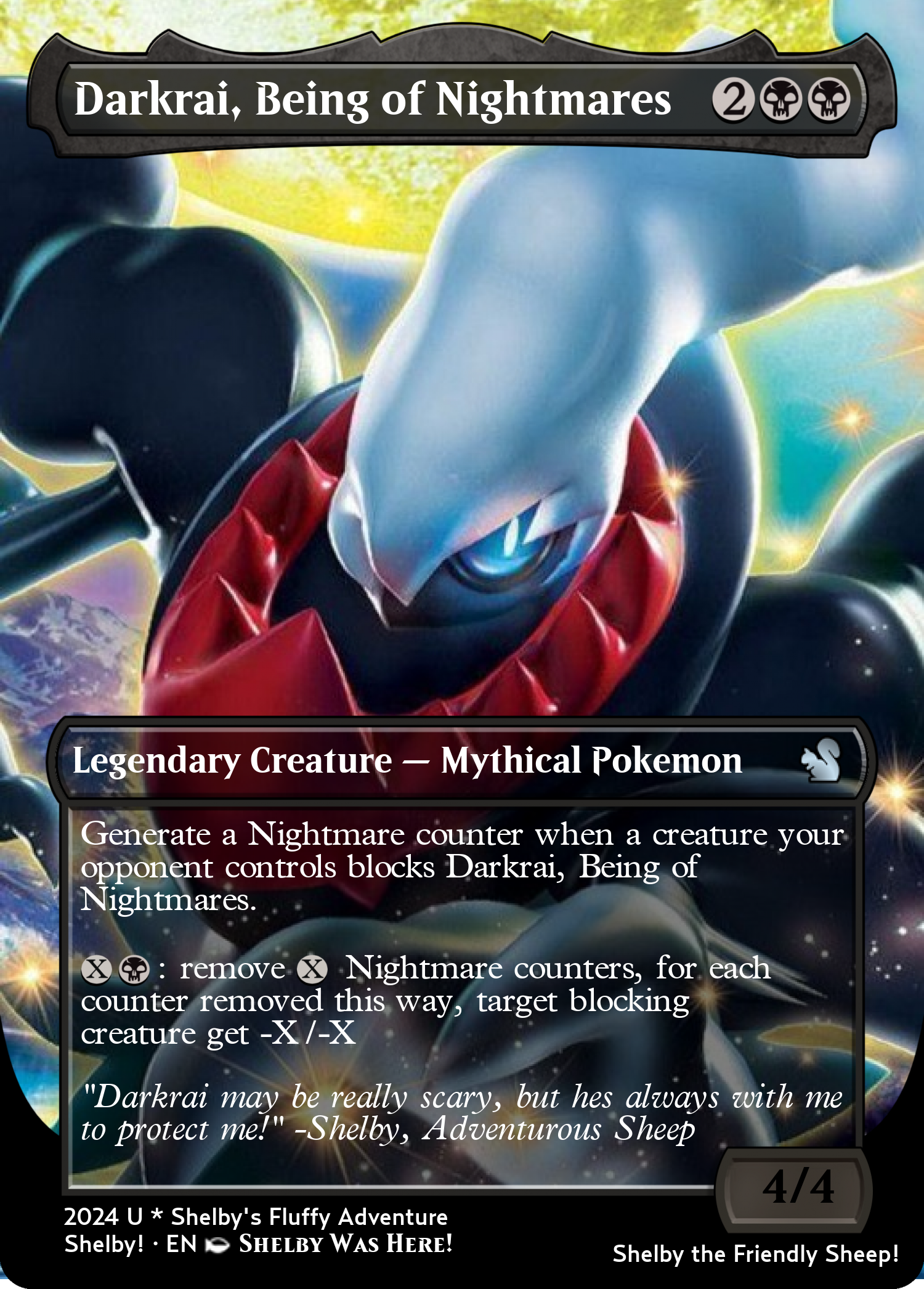 Darkrai, Being of Nightmares