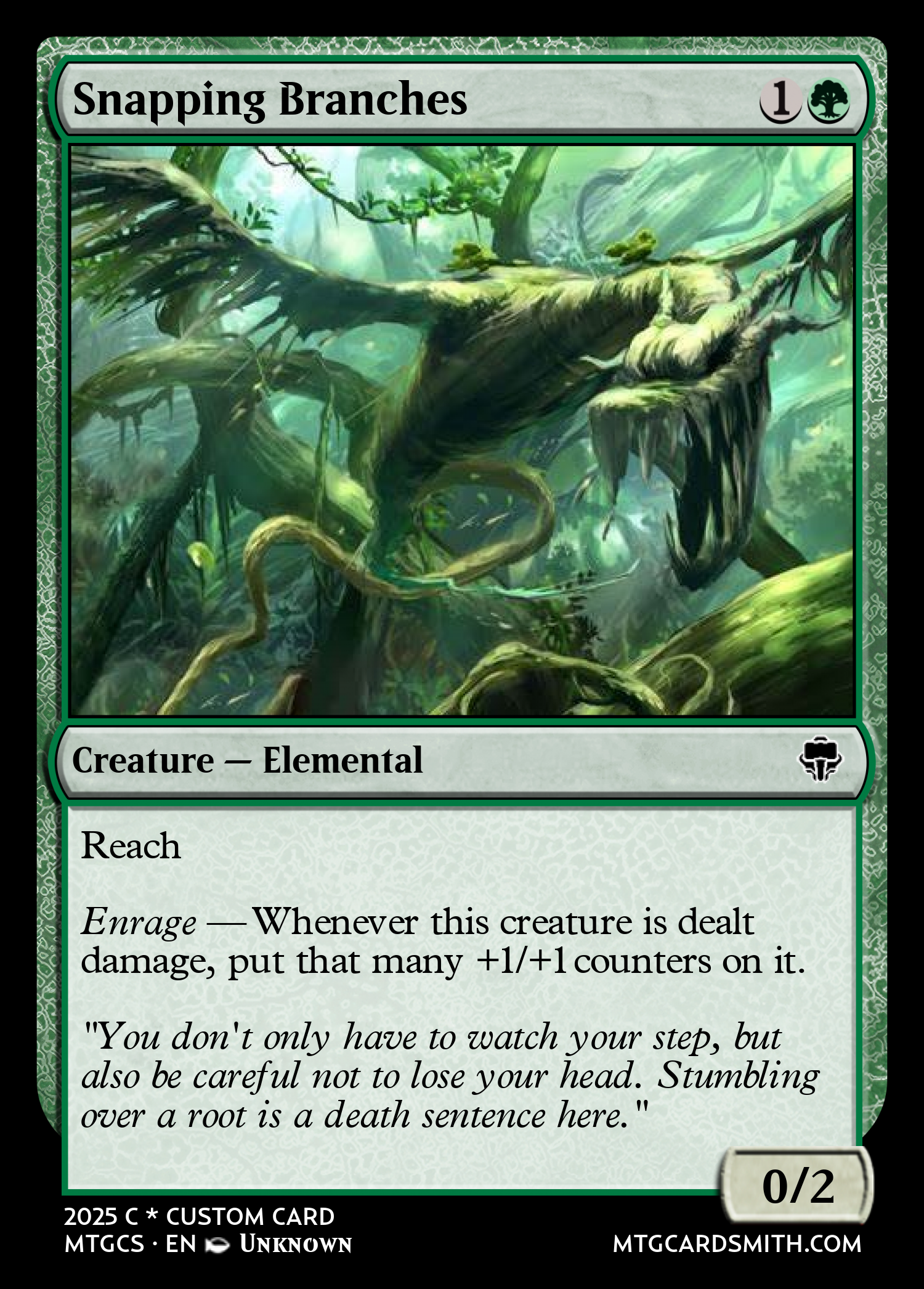 Snapping Branches