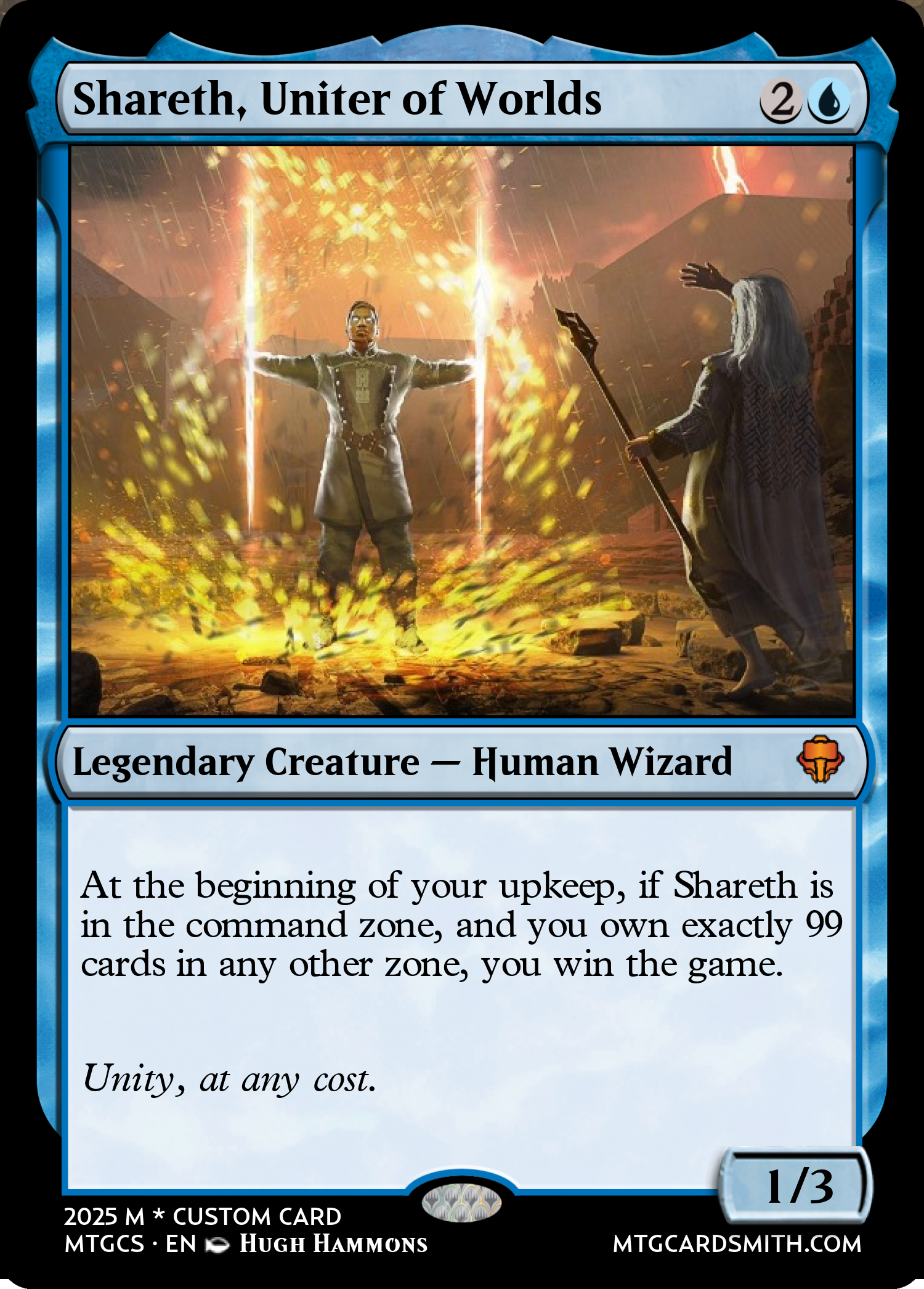 Shareth, Uniter of Worlds