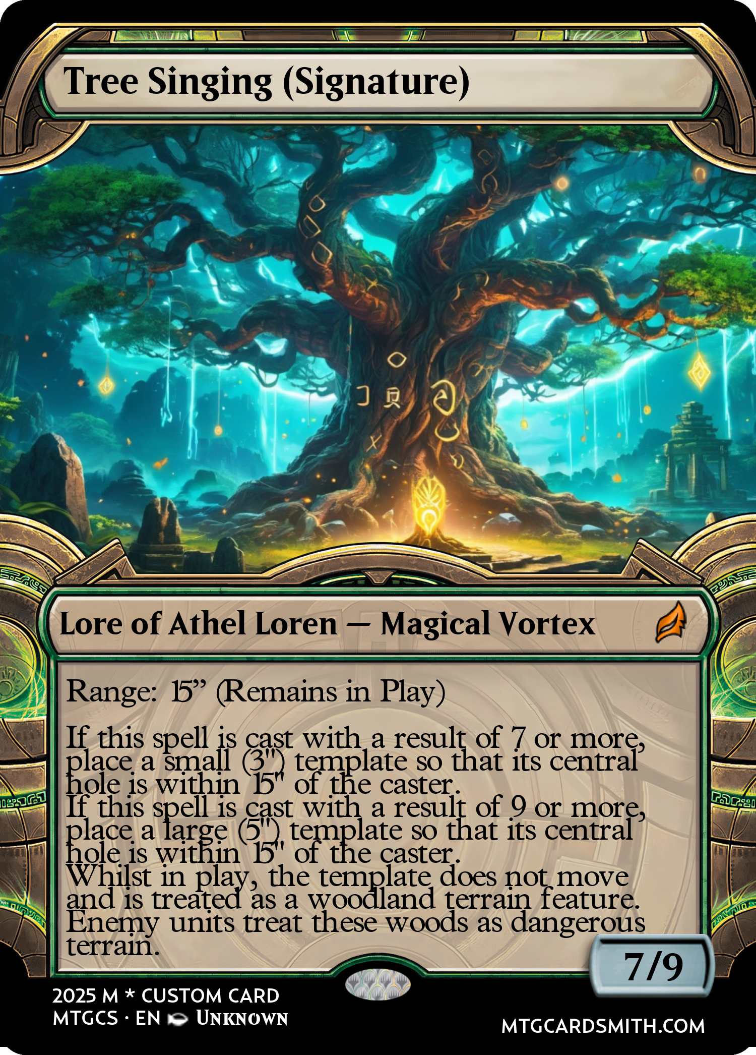 Tree Singing (Signature)
