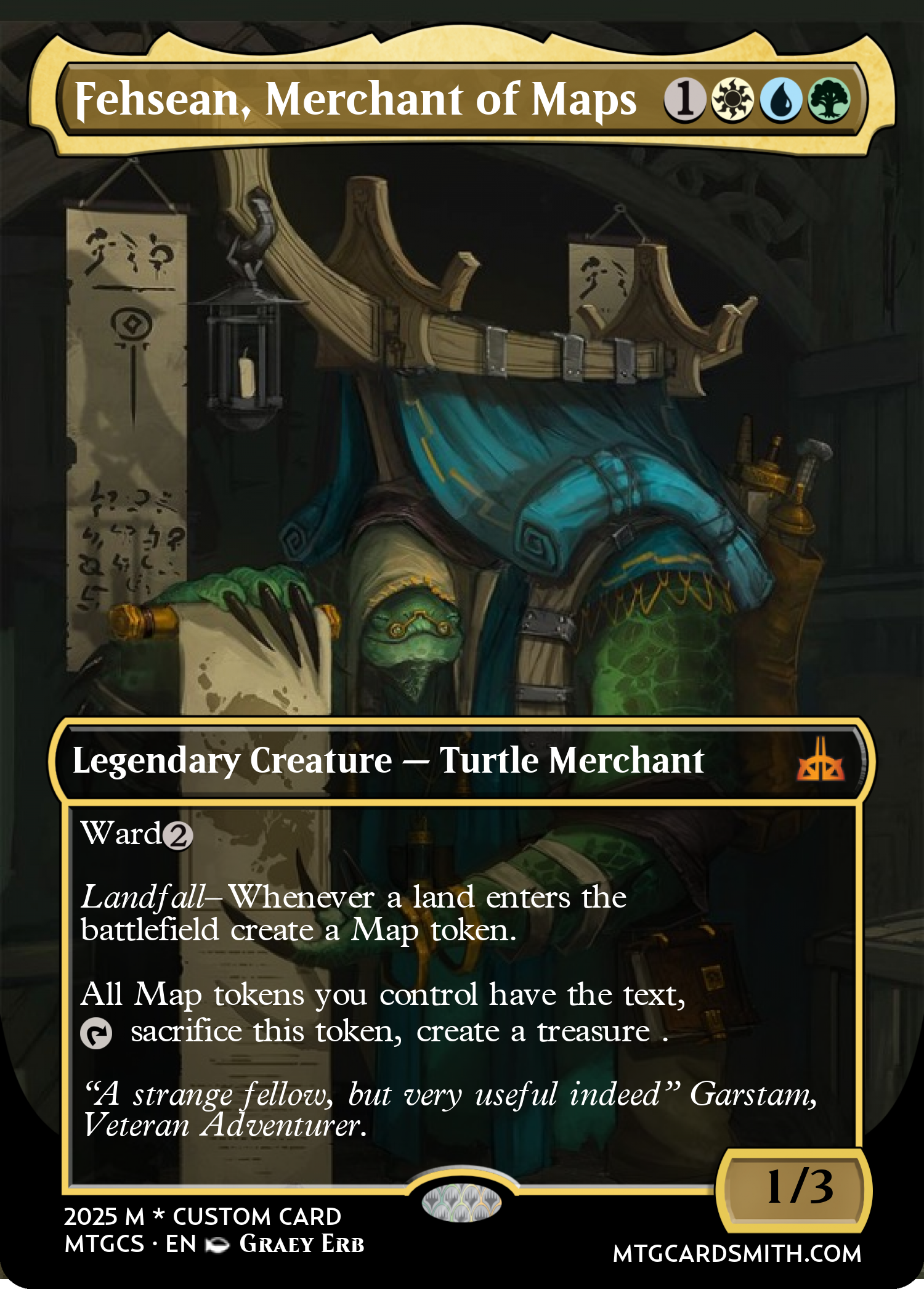 Fehsean, Merchant of Maps